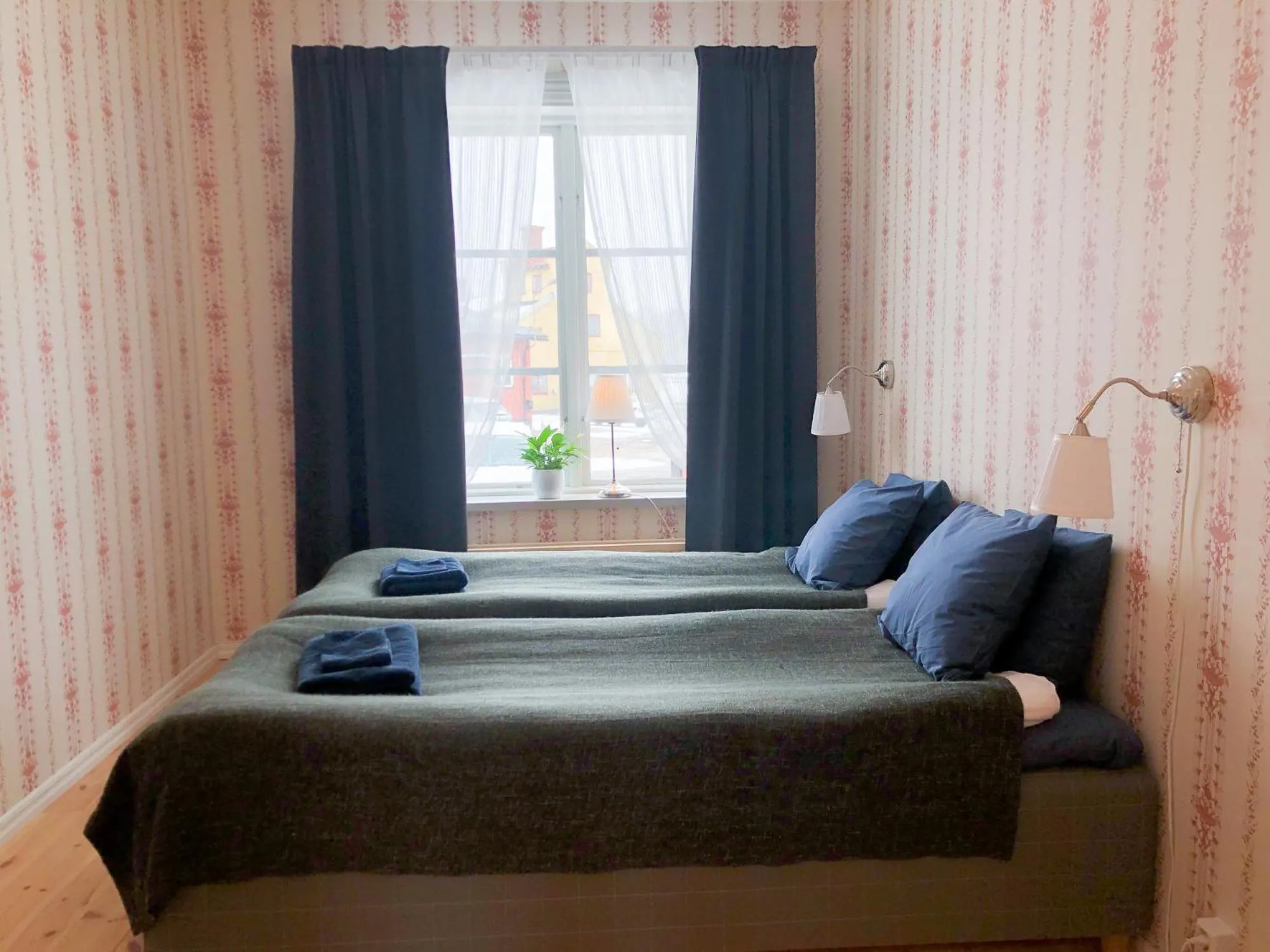 Bed in Polhem Bed & Breakfast