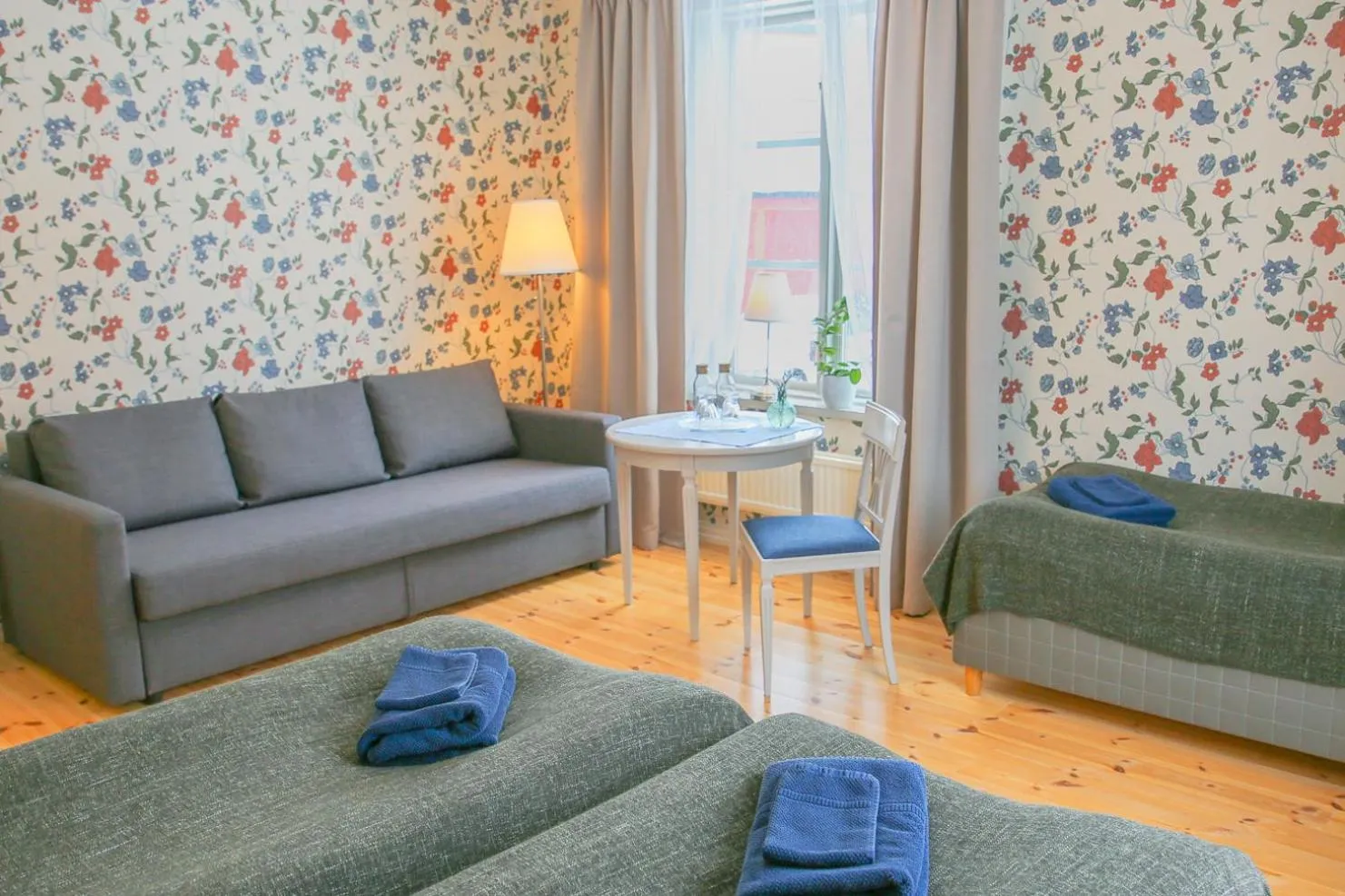 Bed in Polhem Bed & Breakfast