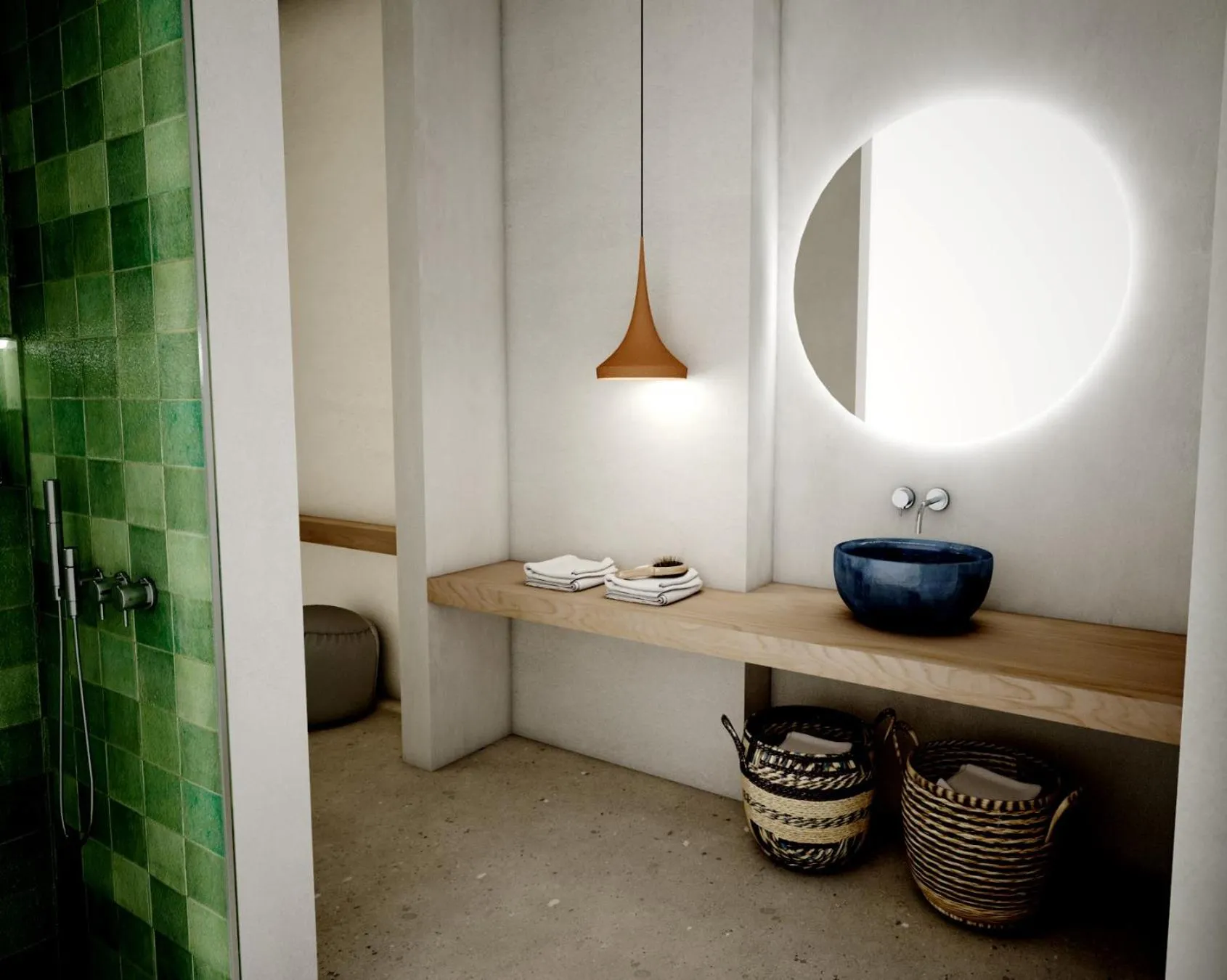 Bathroom in Sirene Blue Luxury Beach Resort