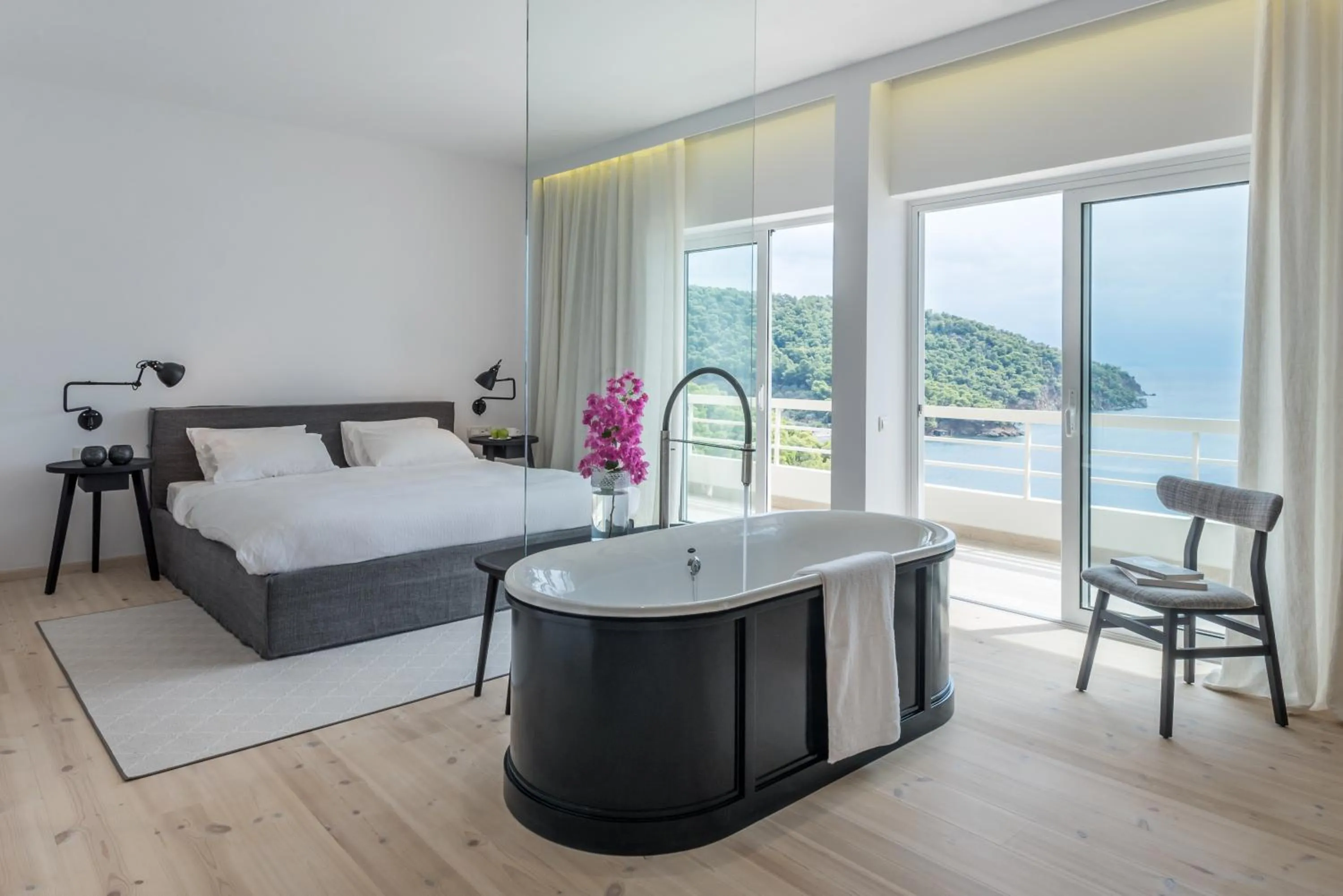 Sea view, Bed in Sirene Blue Luxury Beach Resort