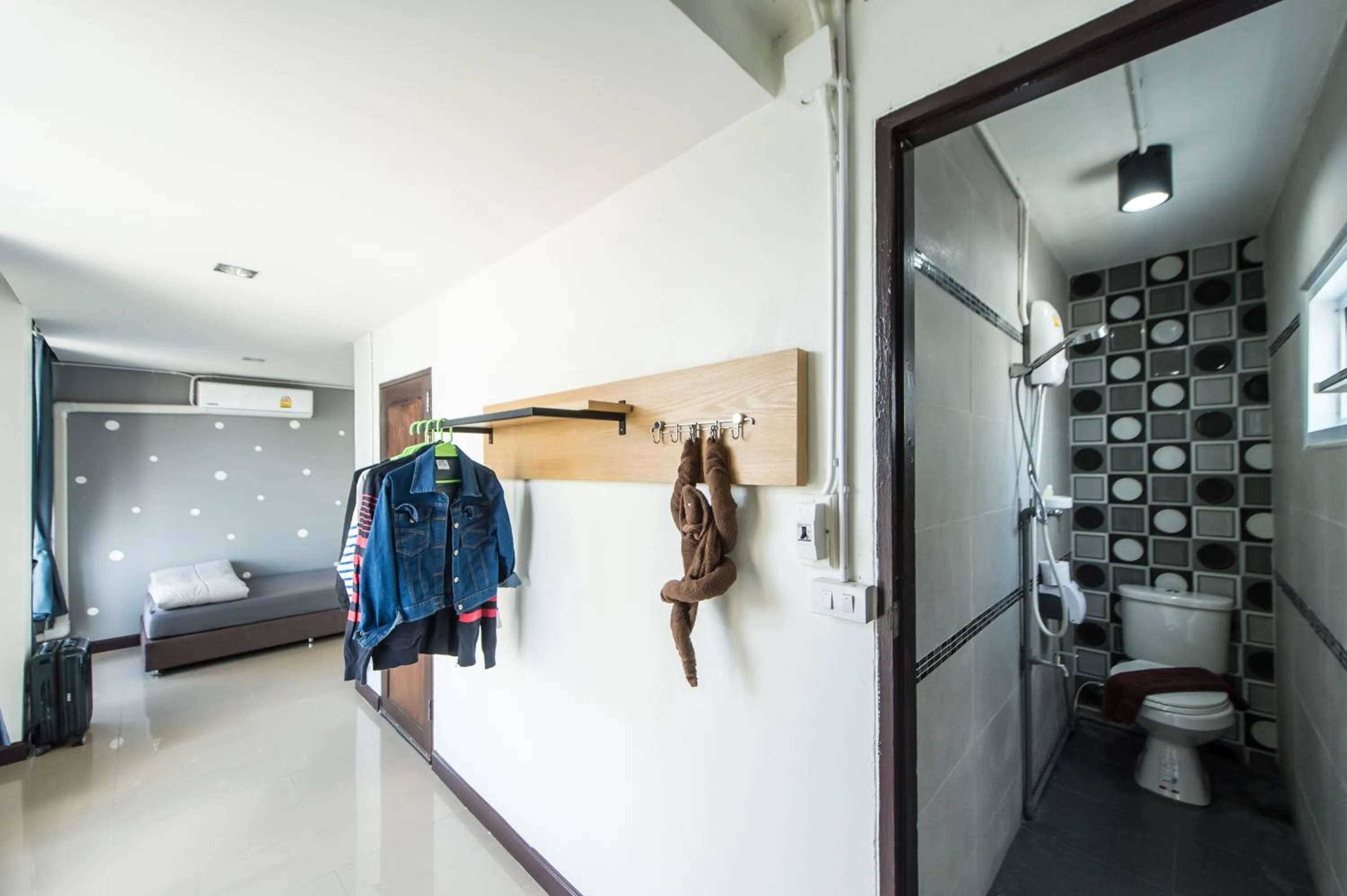 Bedroom in Full stop. Hostel Chiang Mai