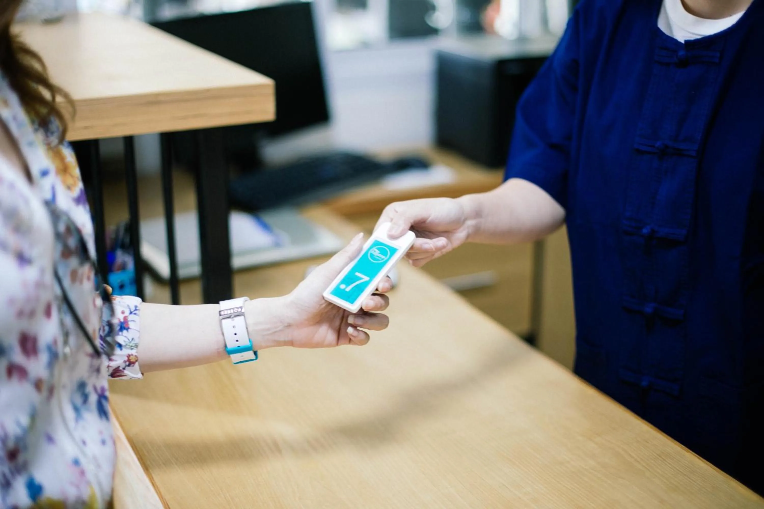 Staff in Full stop. Hostel Chiang Mai