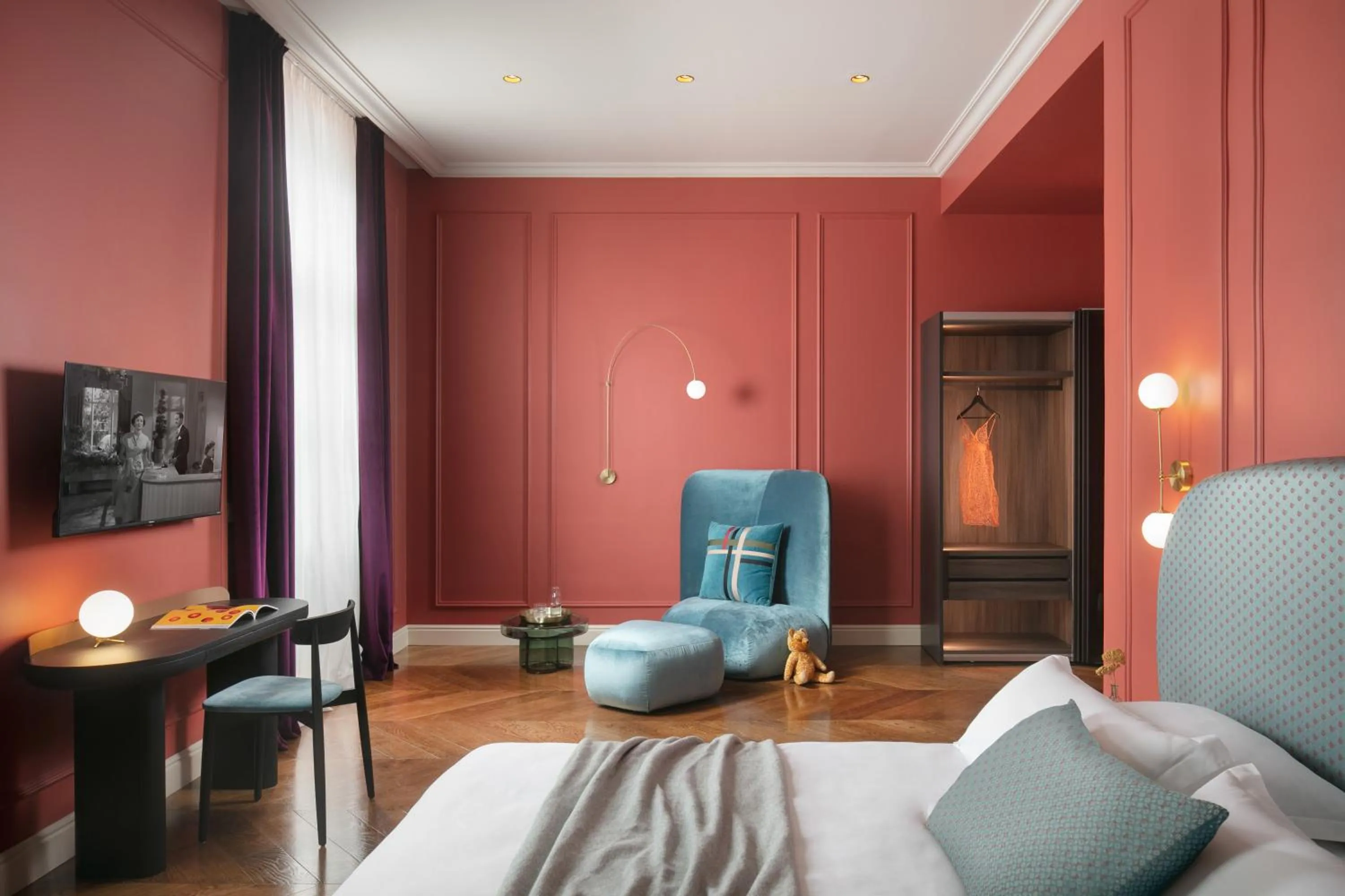 Bed in Almayer Art & Heritage Adults Only Hotel and Dépendance rooms