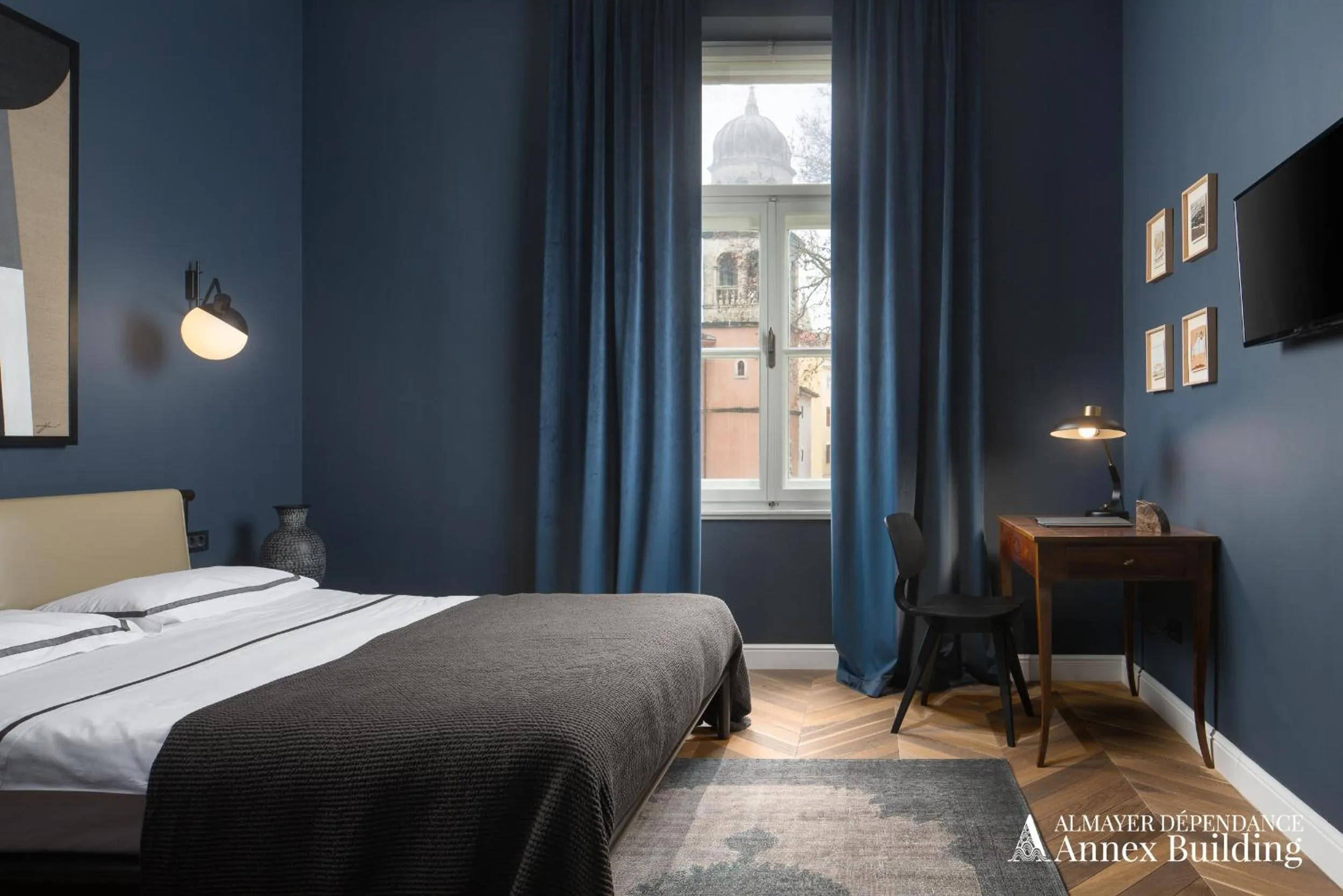 Bed in Almayer Art & Heritage Adults Only Hotel and Dépendance rooms