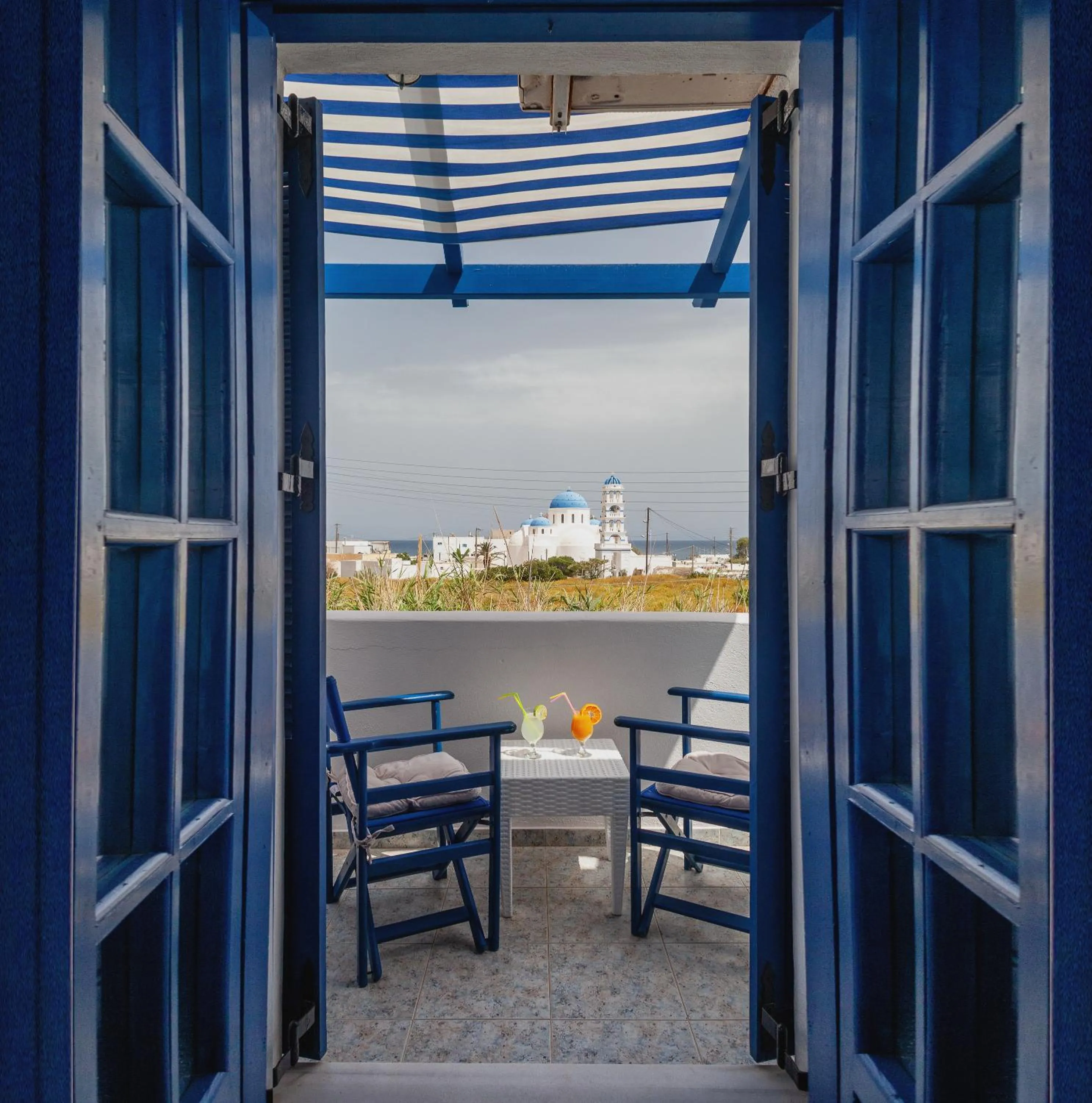 Balcony/Terrace in Roula Villa Studios & Apartments