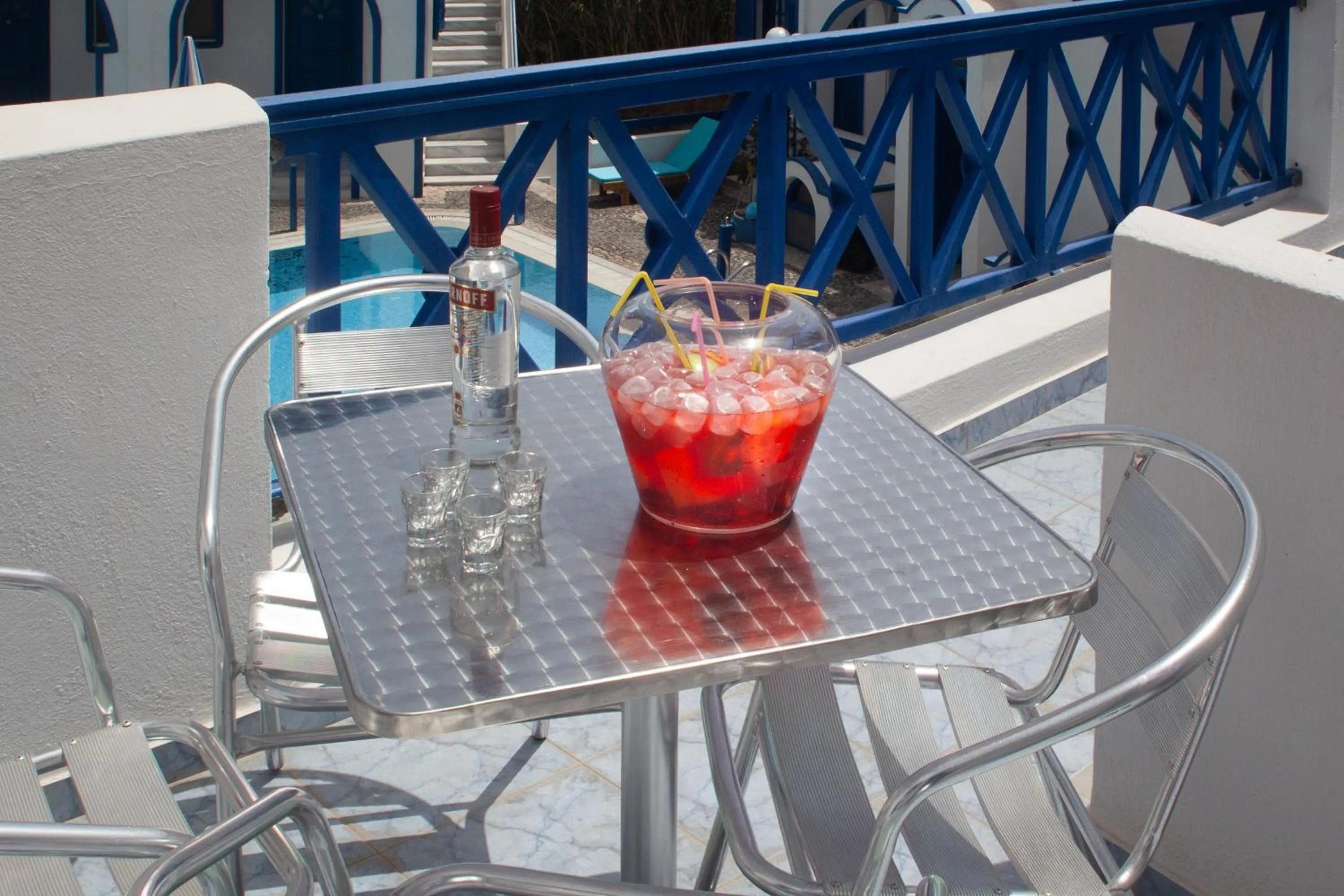 Balcony/Terrace in Roula Villa Studios & Apartments