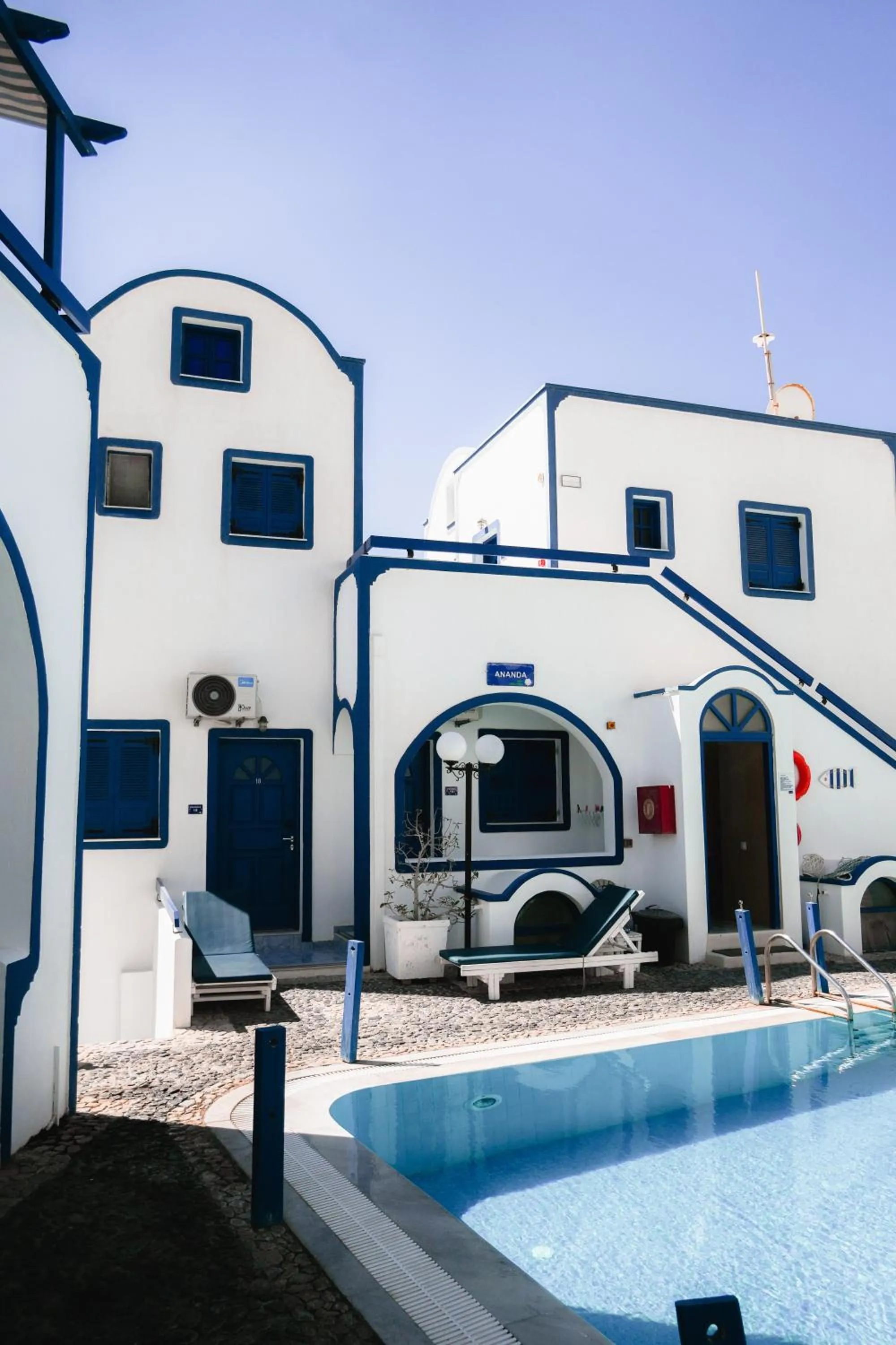 Swimming pool in Roula Villa Studios & Apartments