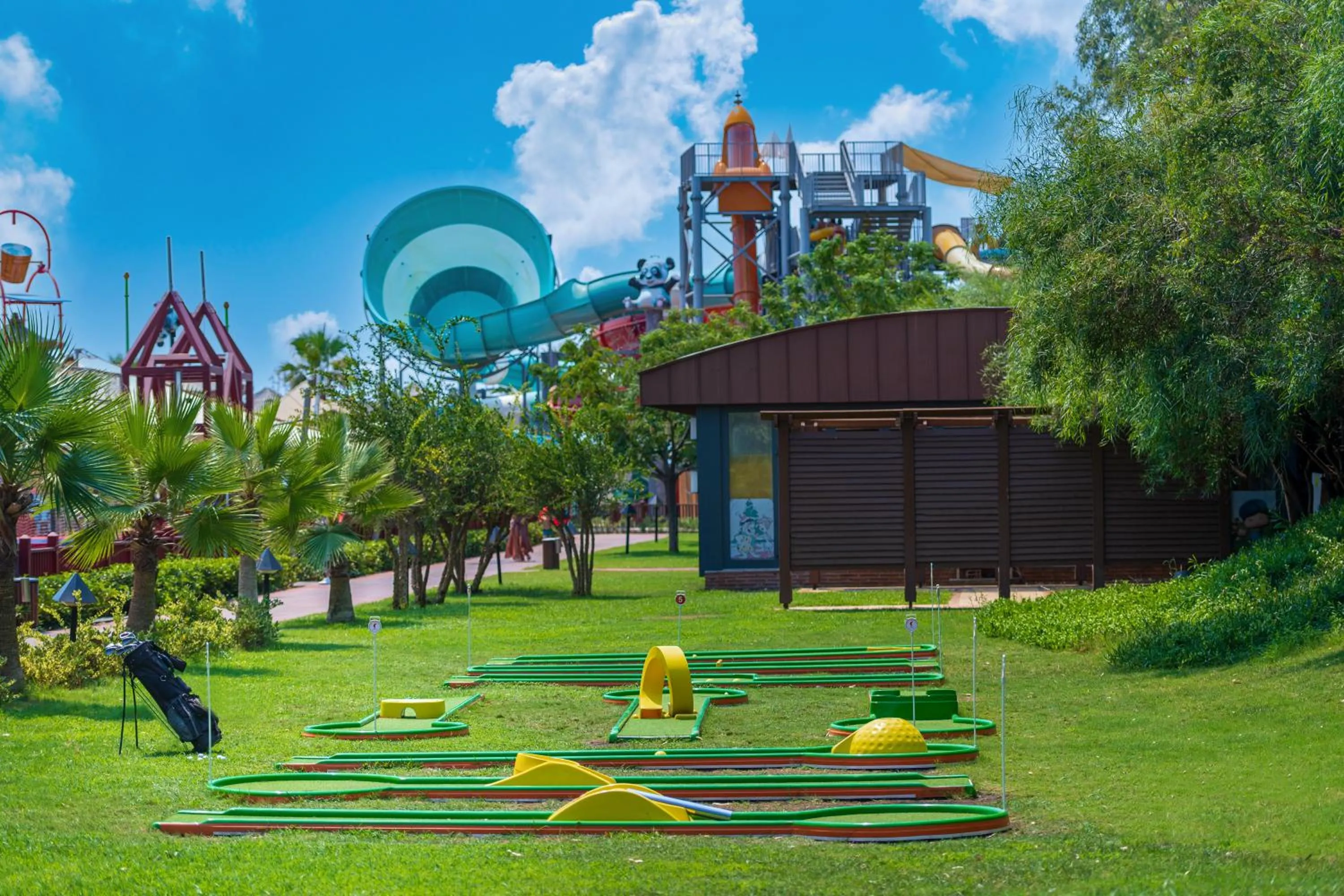 Minigolf in Megasaray Club Belek