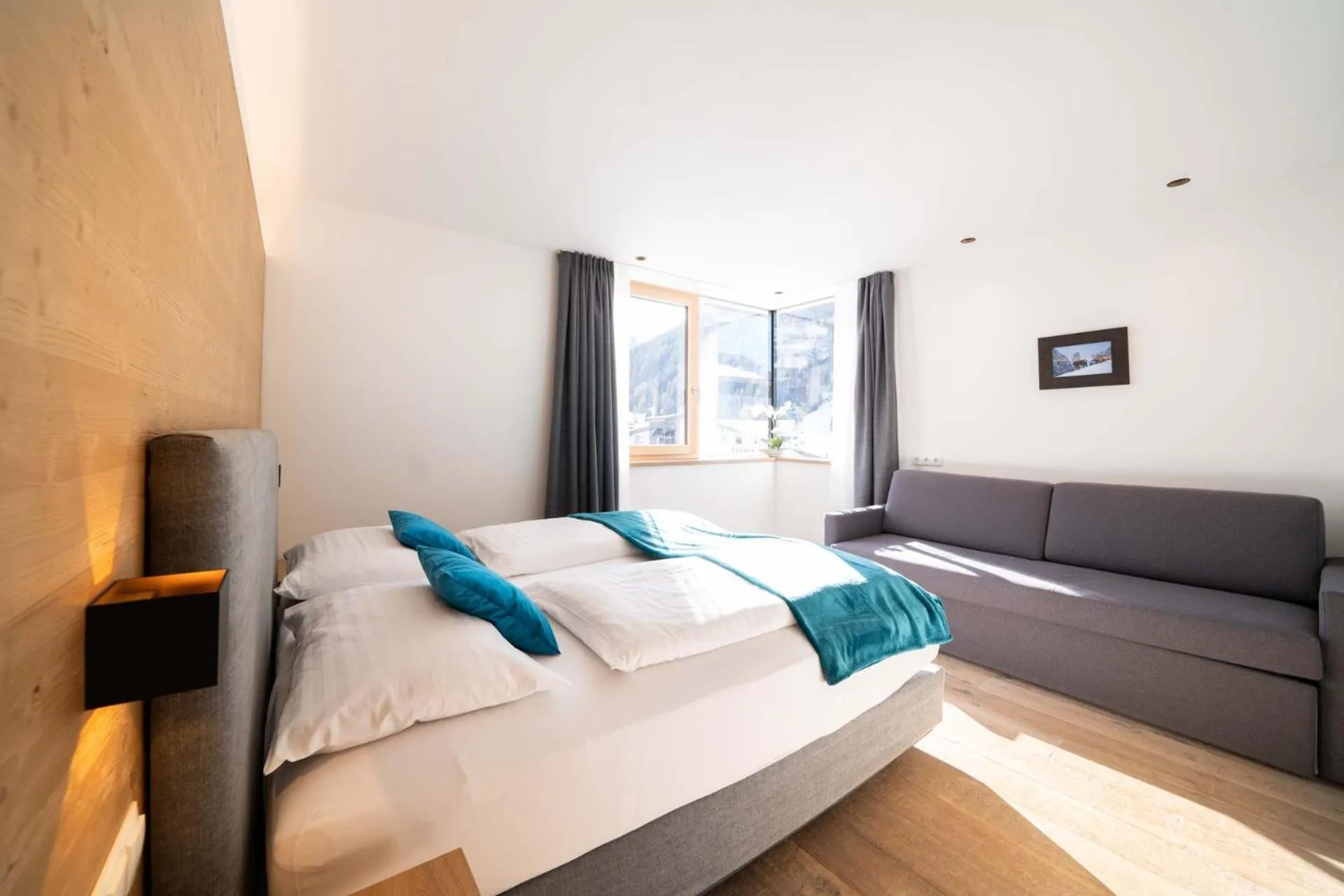 Bed in Villa David Dolomites