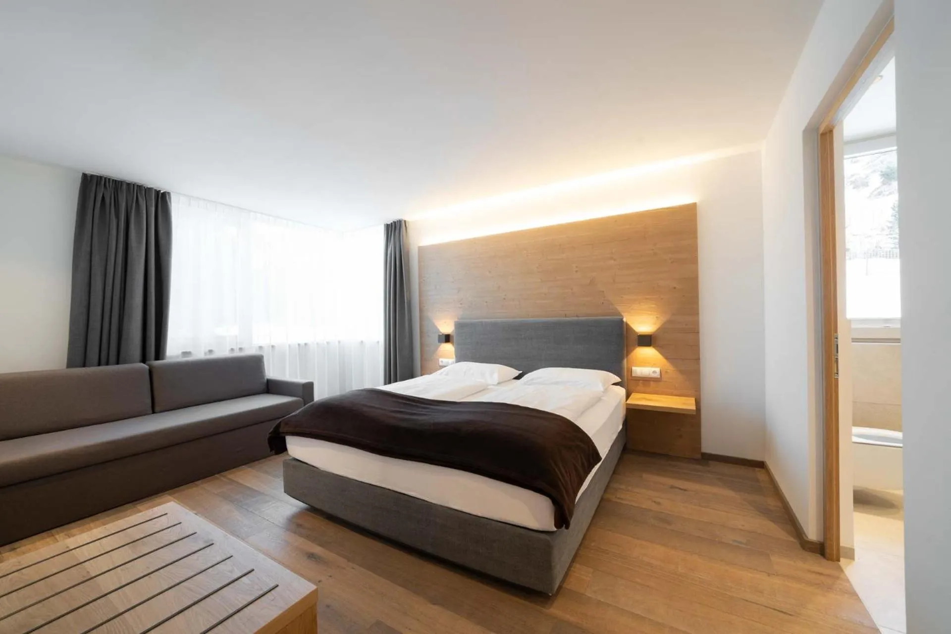 Bed in Villa David Dolomites