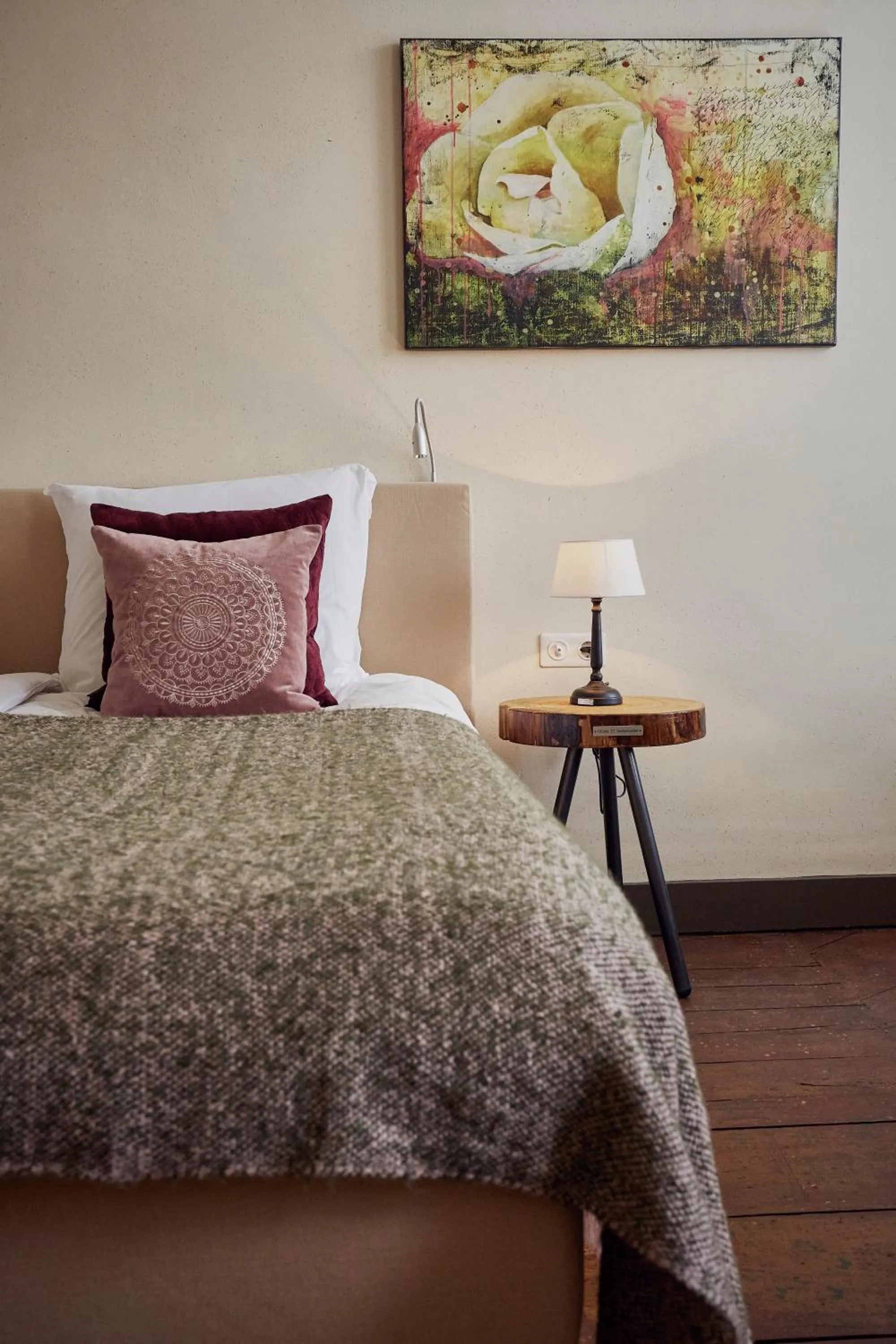 Bed in Herberg de Zwarte Ruiter