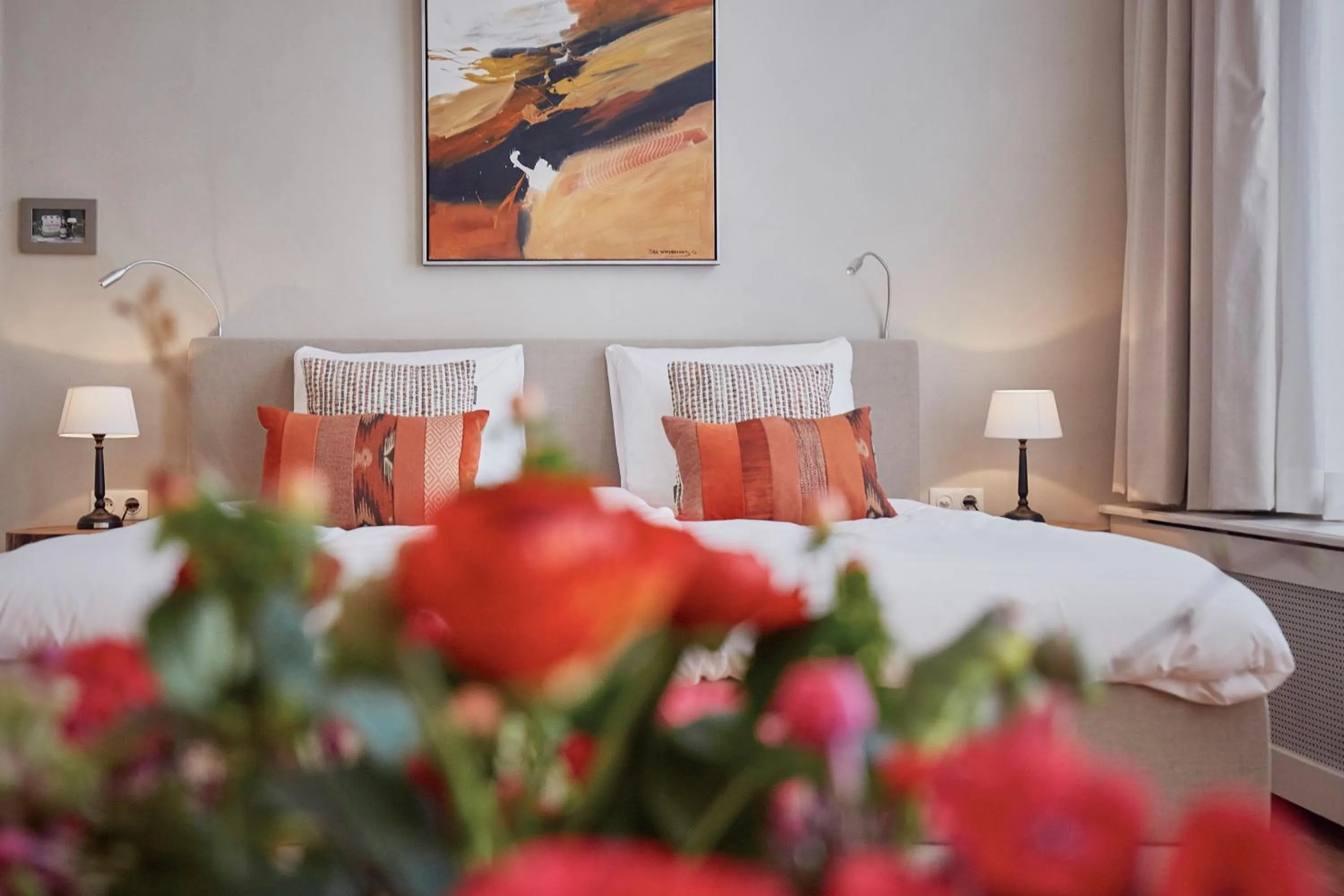 Bed in Herberg de Zwarte Ruiter