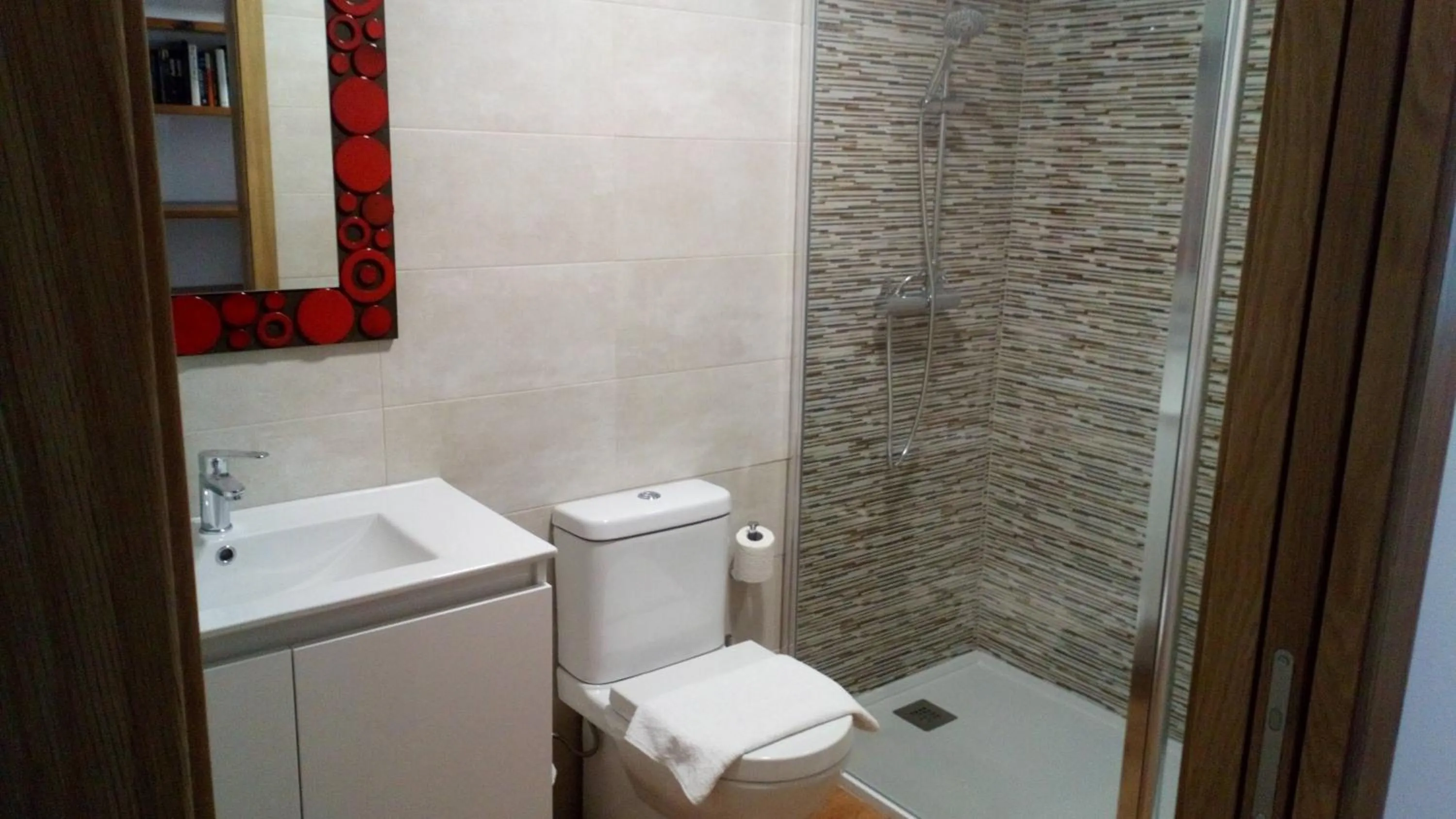 Bathroom in Apartamentos O Almacen