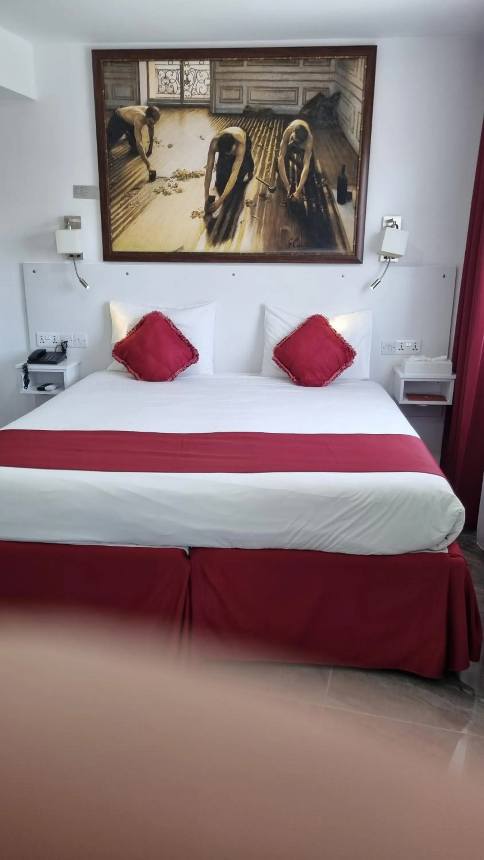 Bedroom, Bed in Art & Wine Boutique Hotel