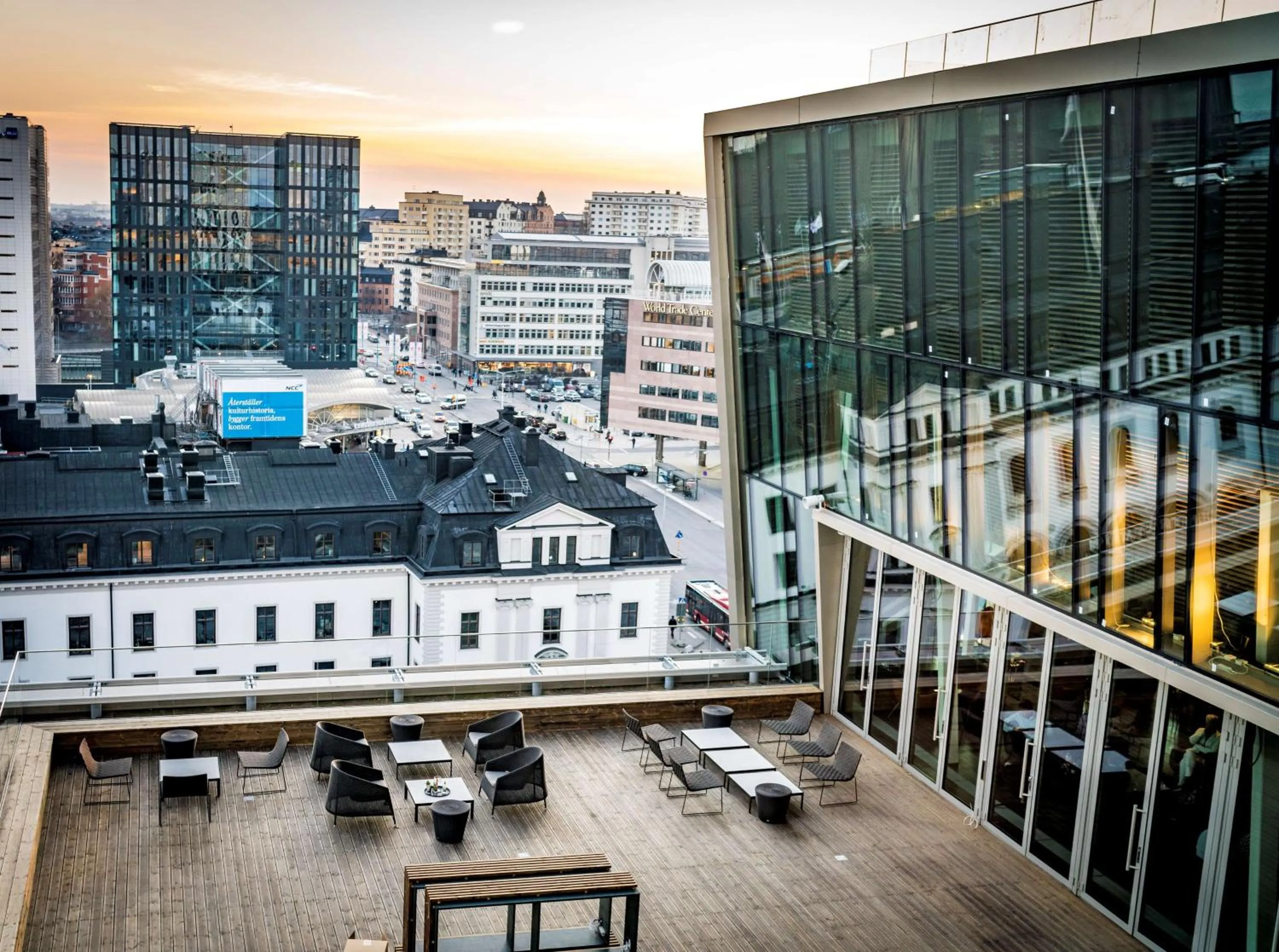 On site in Scandic Continental