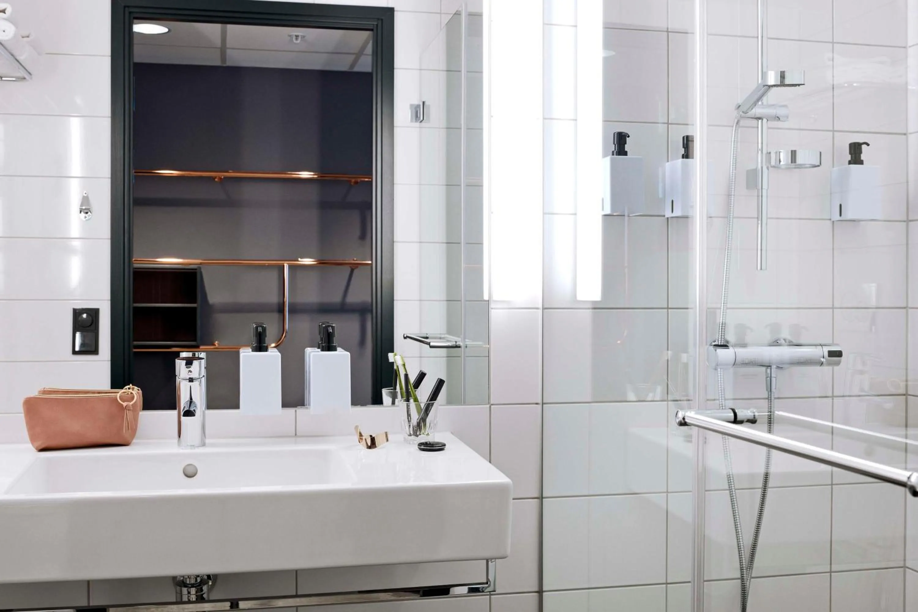 Bedroom in Scandic Continental