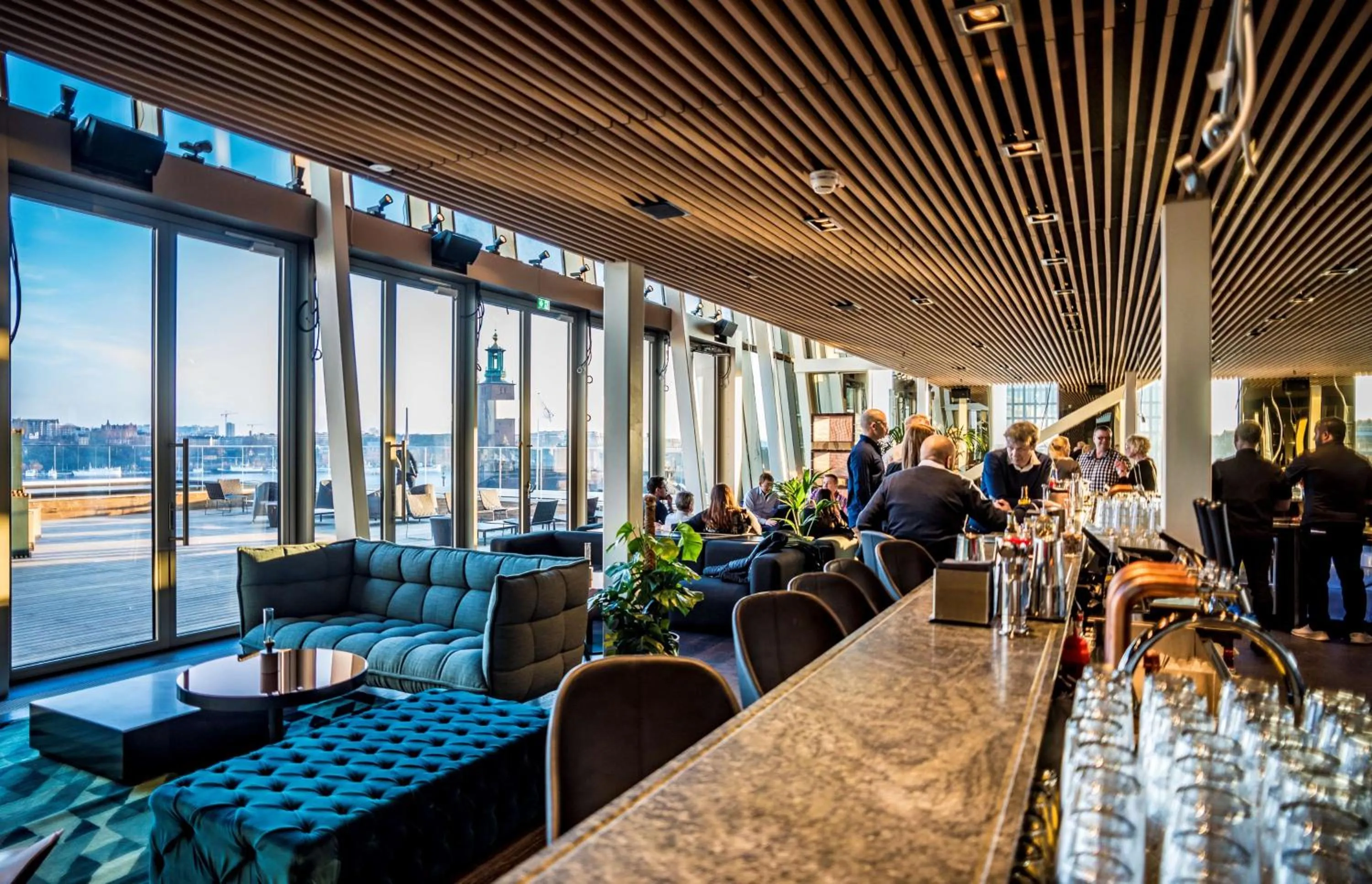 Lounge or bar in Scandic Continental