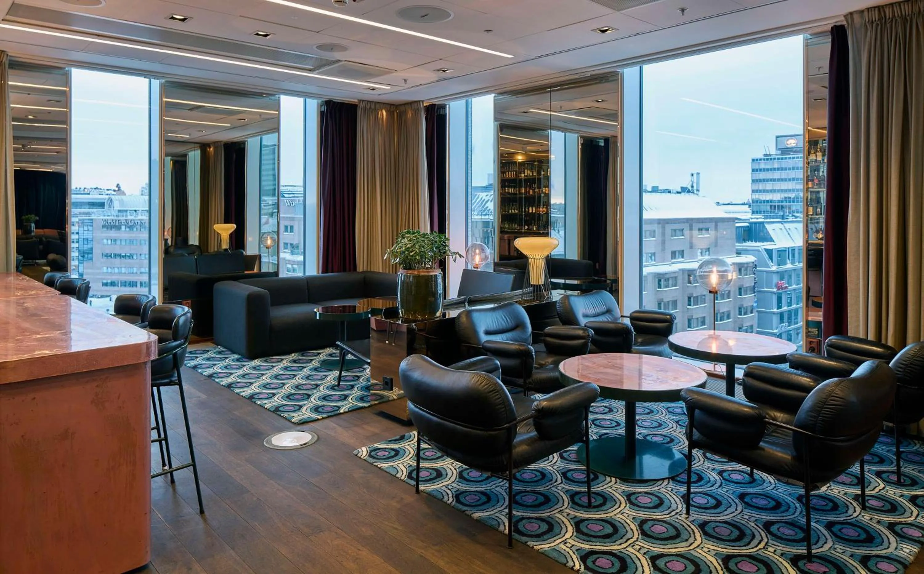 Lounge or bar in Scandic Continental