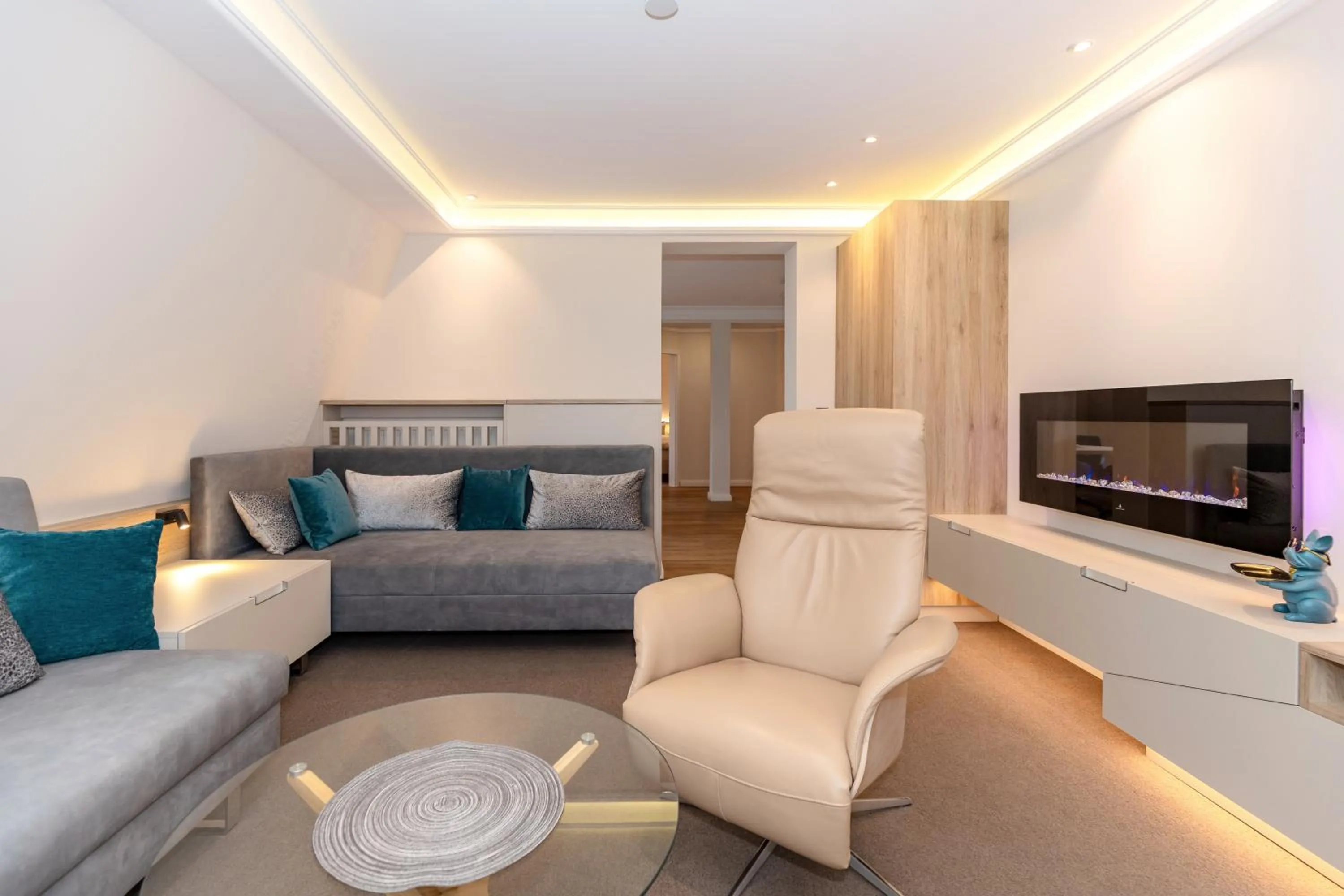 Living room in HOTEL am STRAND