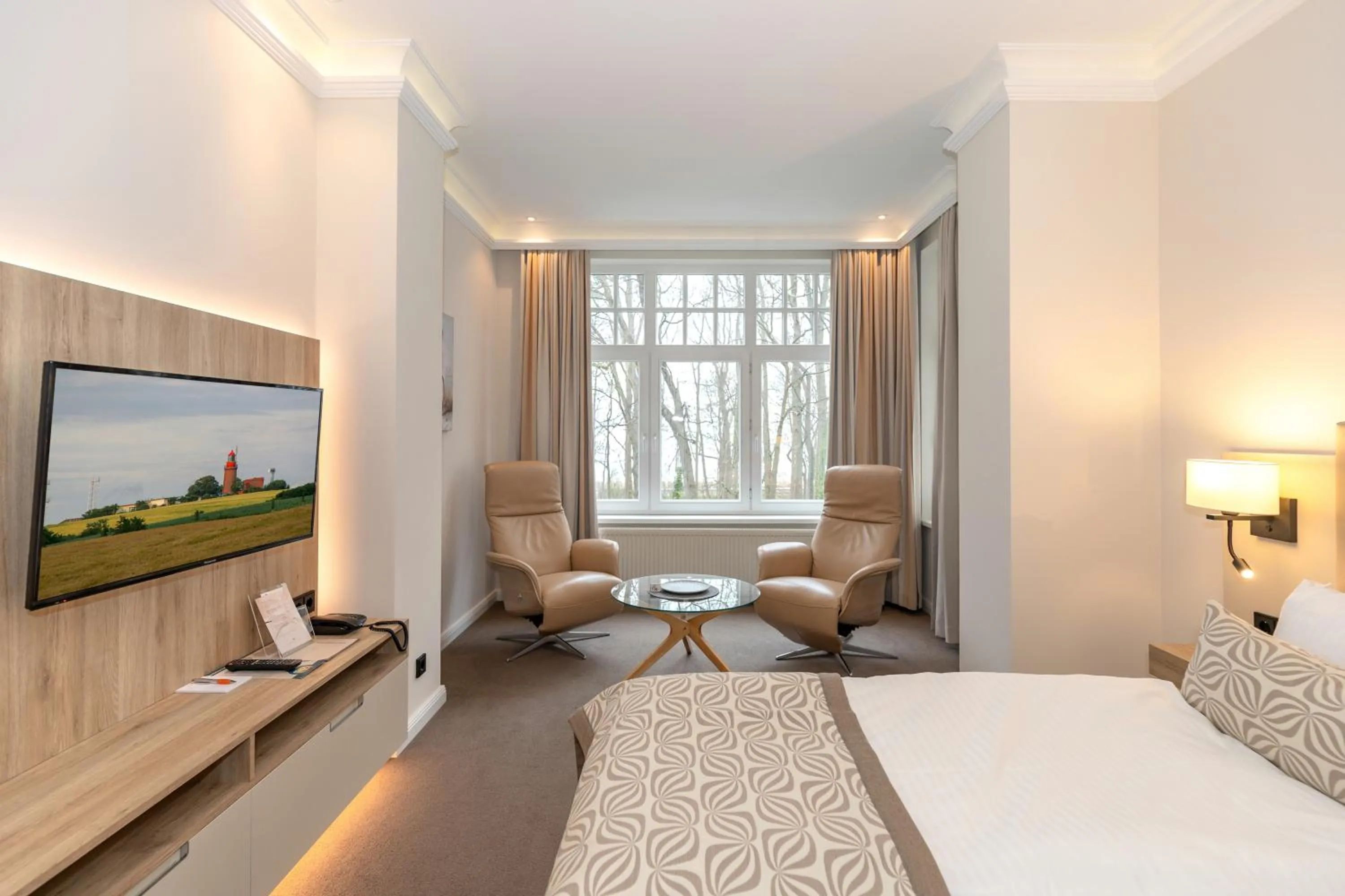 Photo of the whole room, Bed in HOTEL am STRAND