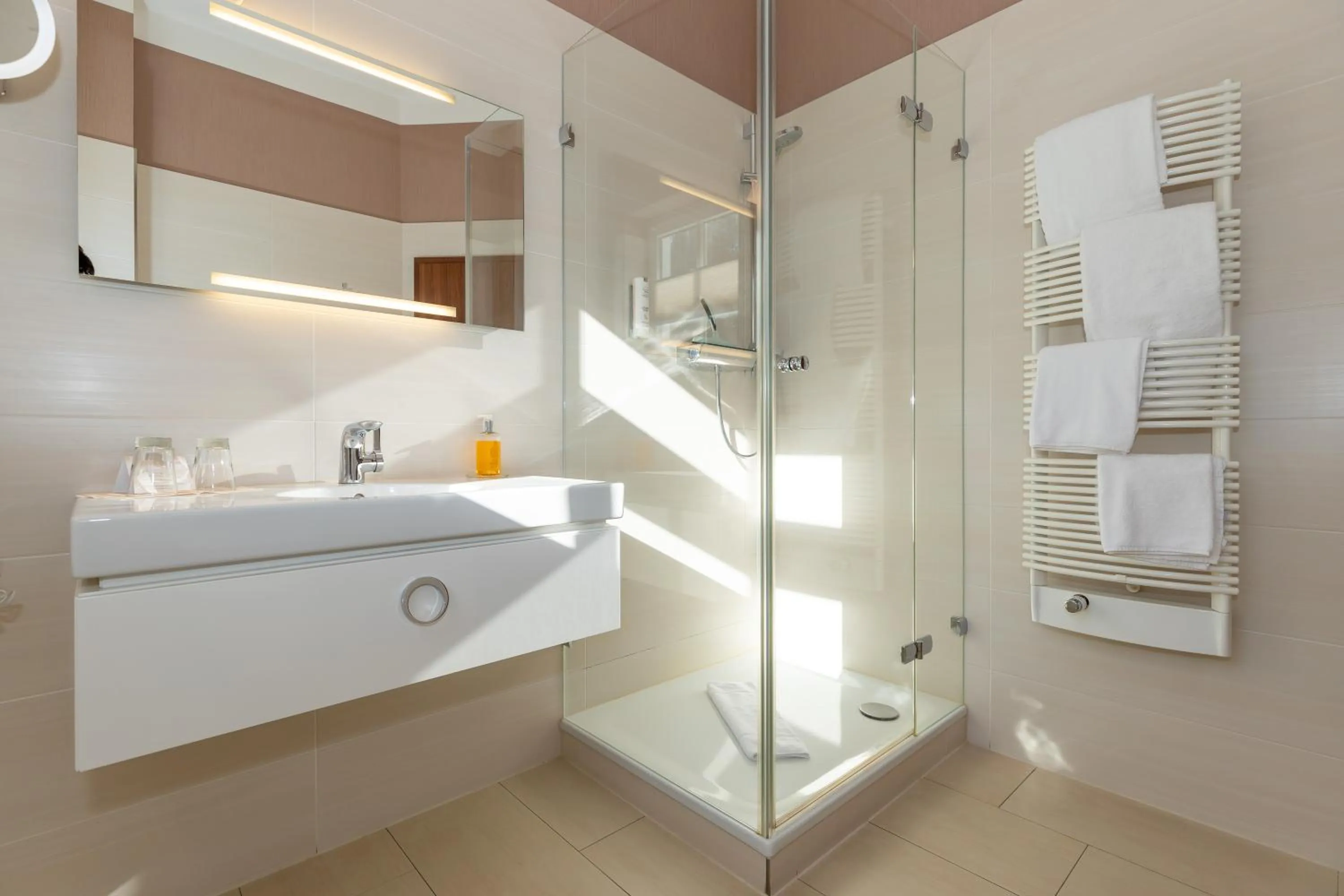 Bathroom in HOTEL am STRAND