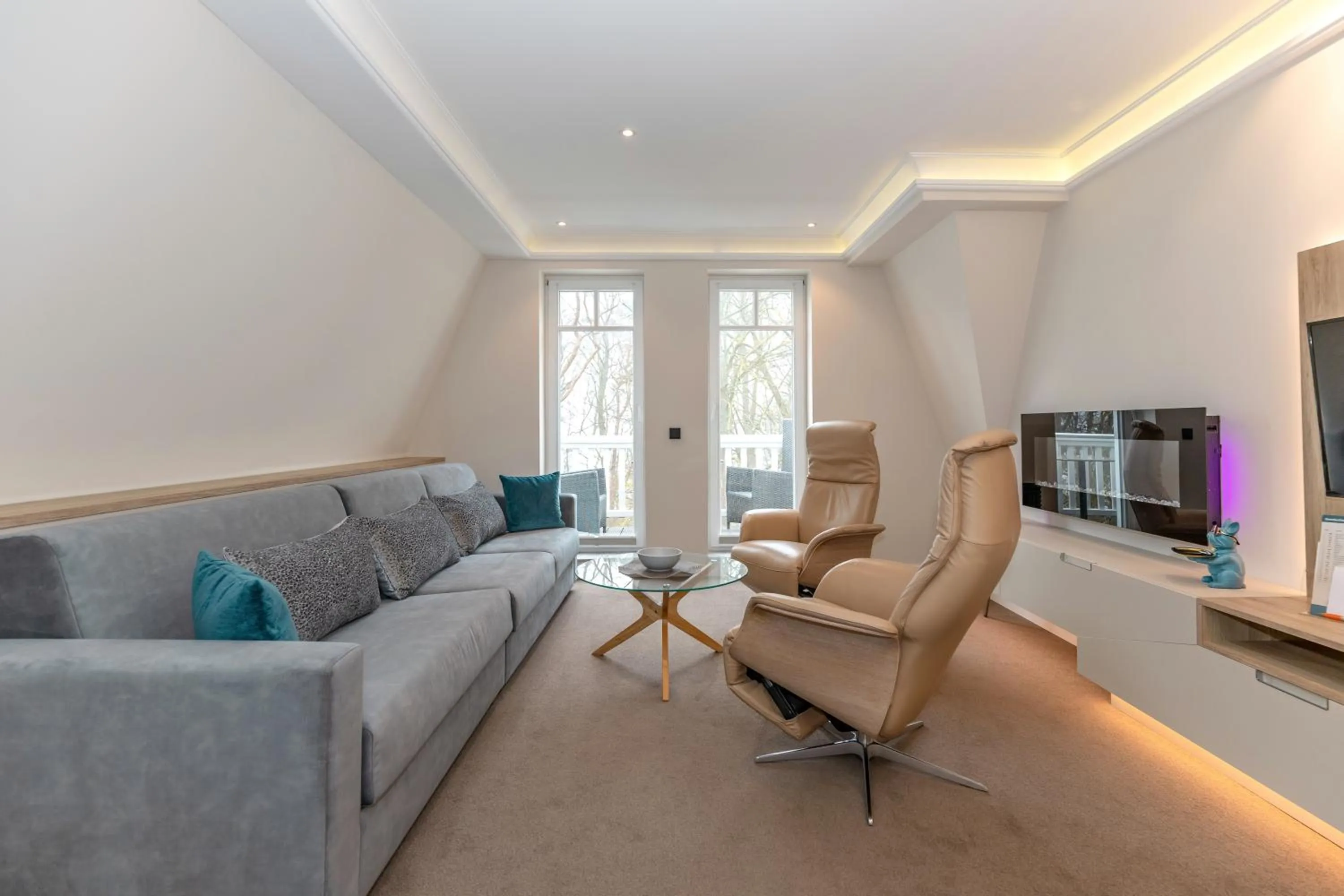 Living room in HOTEL am STRAND