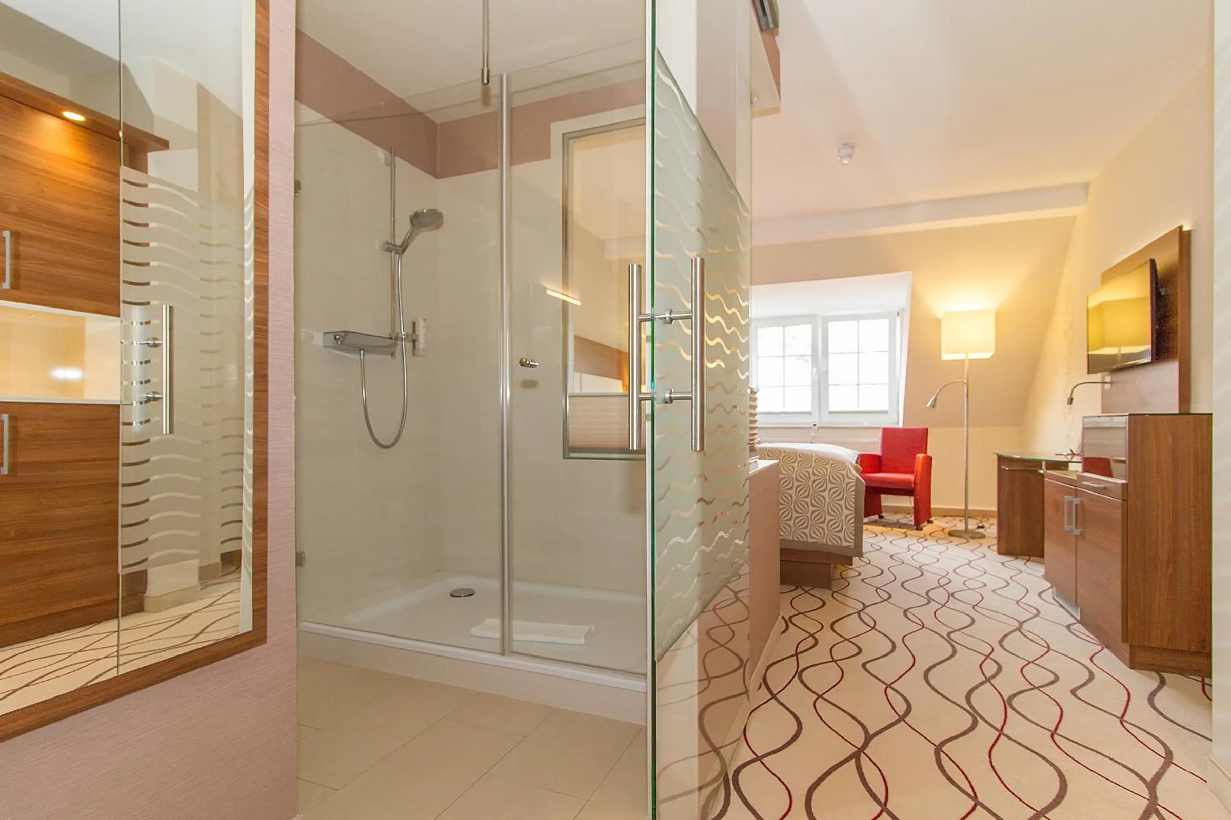 Shower in HOTEL am STRAND