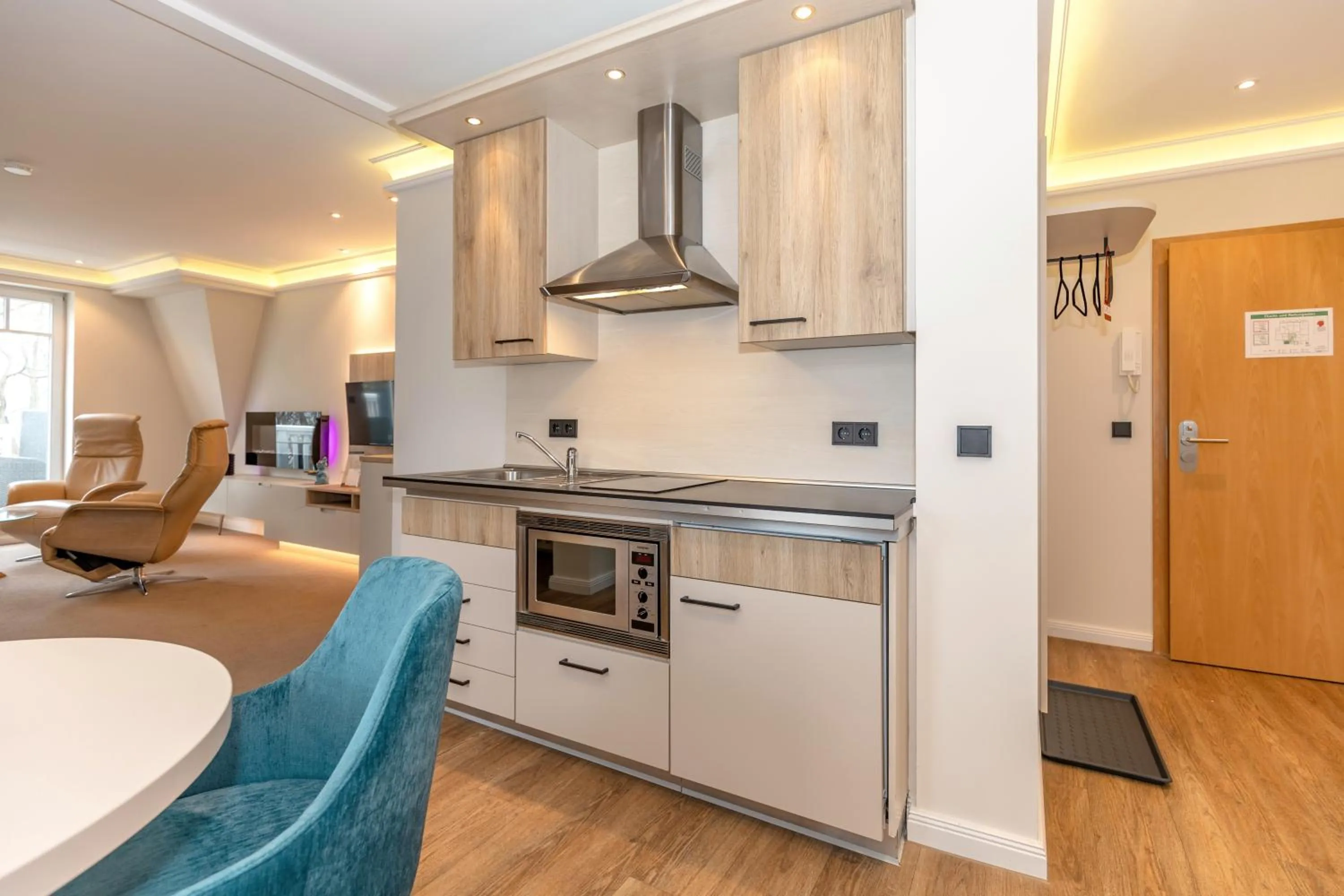 kitchen in HOTEL am STRAND