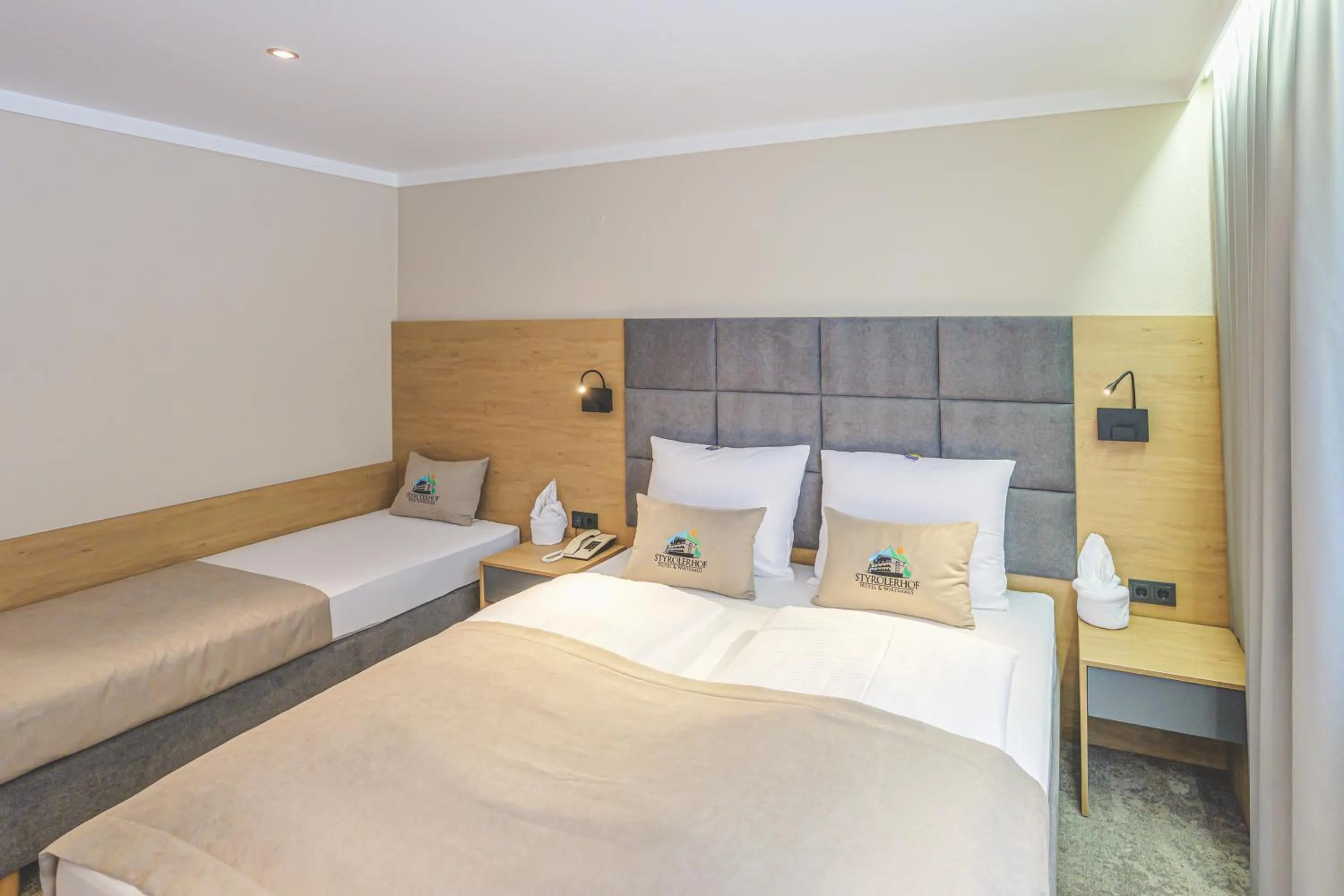 Photo of the whole room, Bed in Hotel Styrolerhof