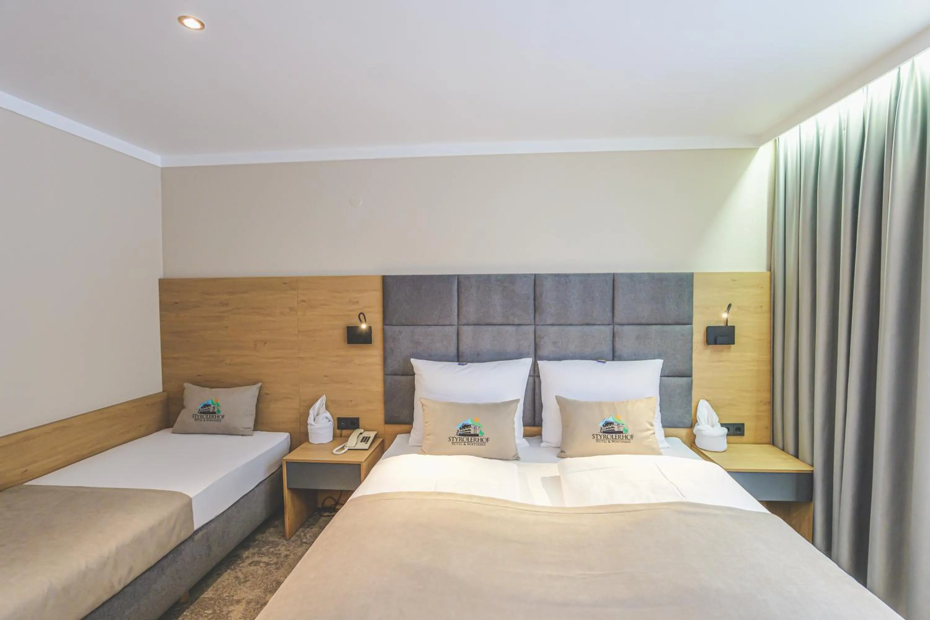 Photo of the whole room, Bed in Hotel Styrolerhof