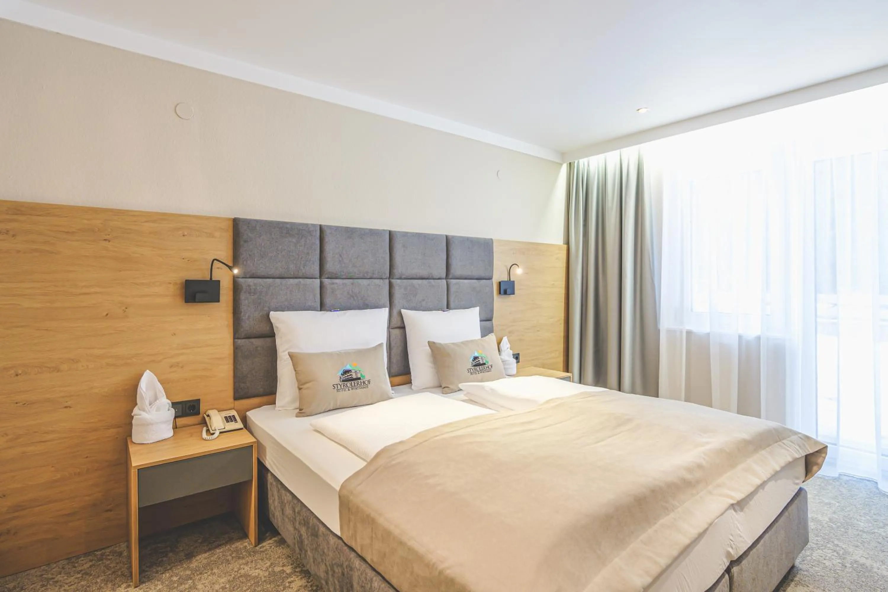 Photo of the whole room, Bed in Hotel Styrolerhof