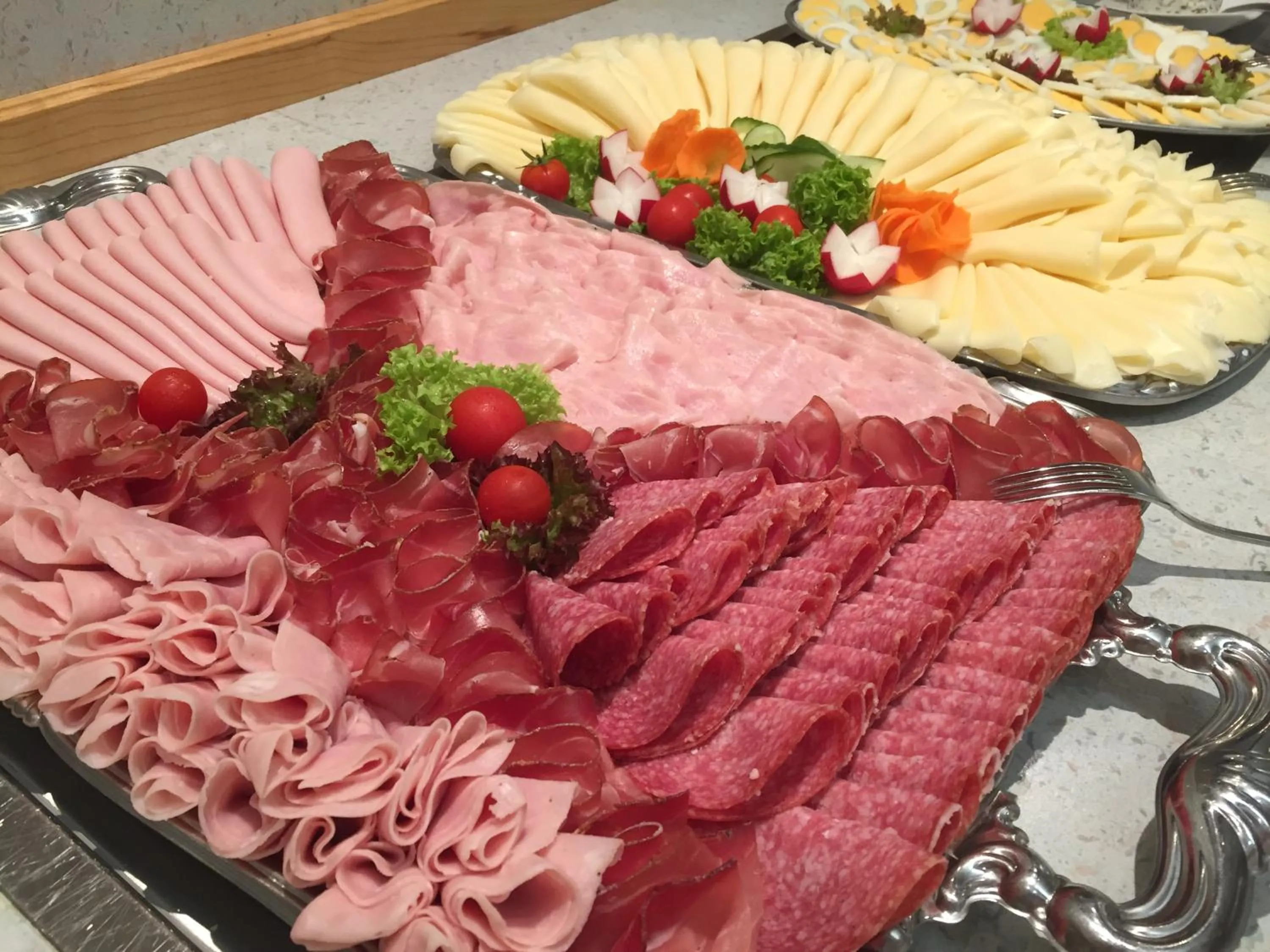 Buffet breakfast in Hotel Styrolerhof