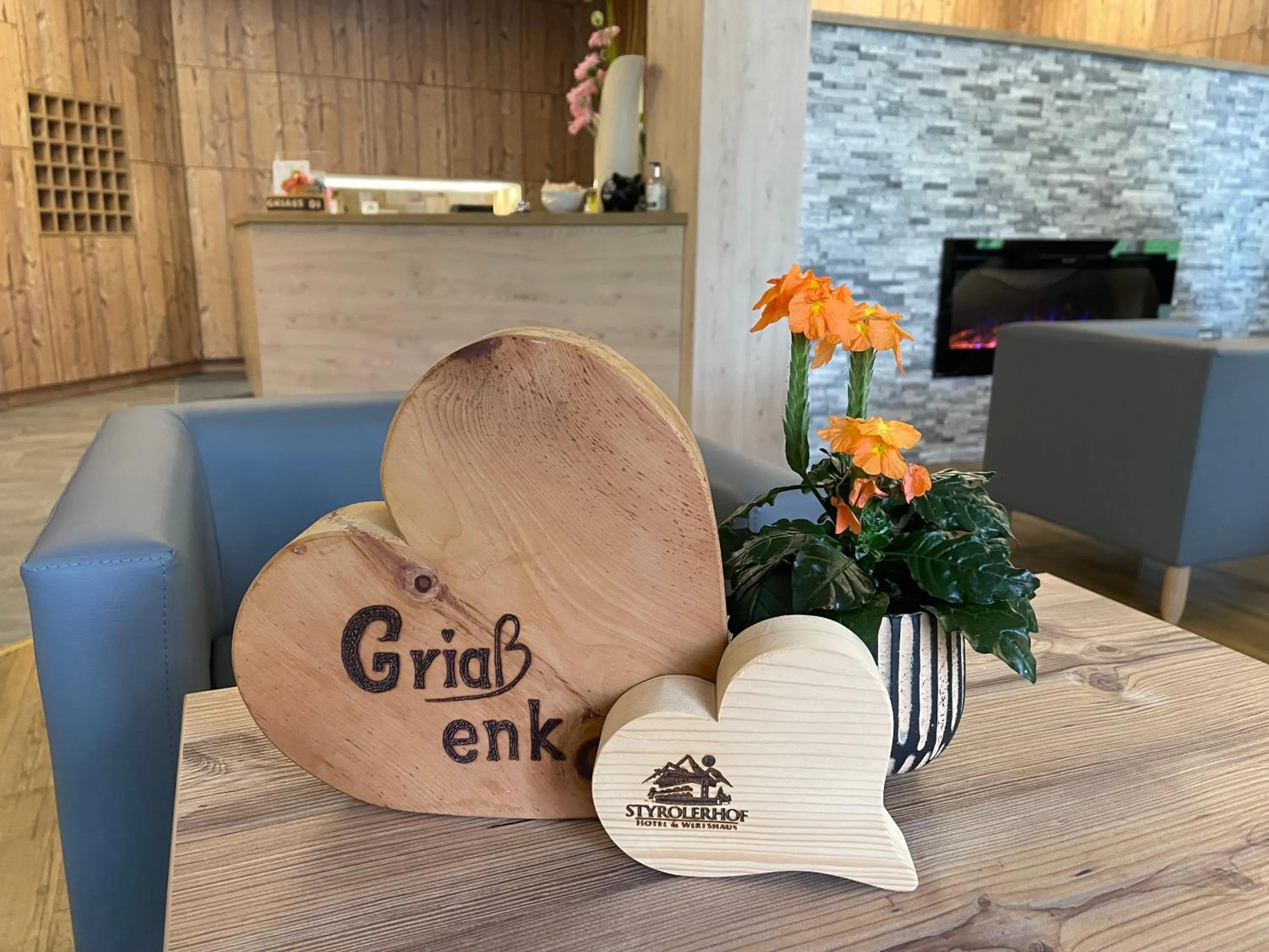 Lobby or reception in Hotel Styrolerhof