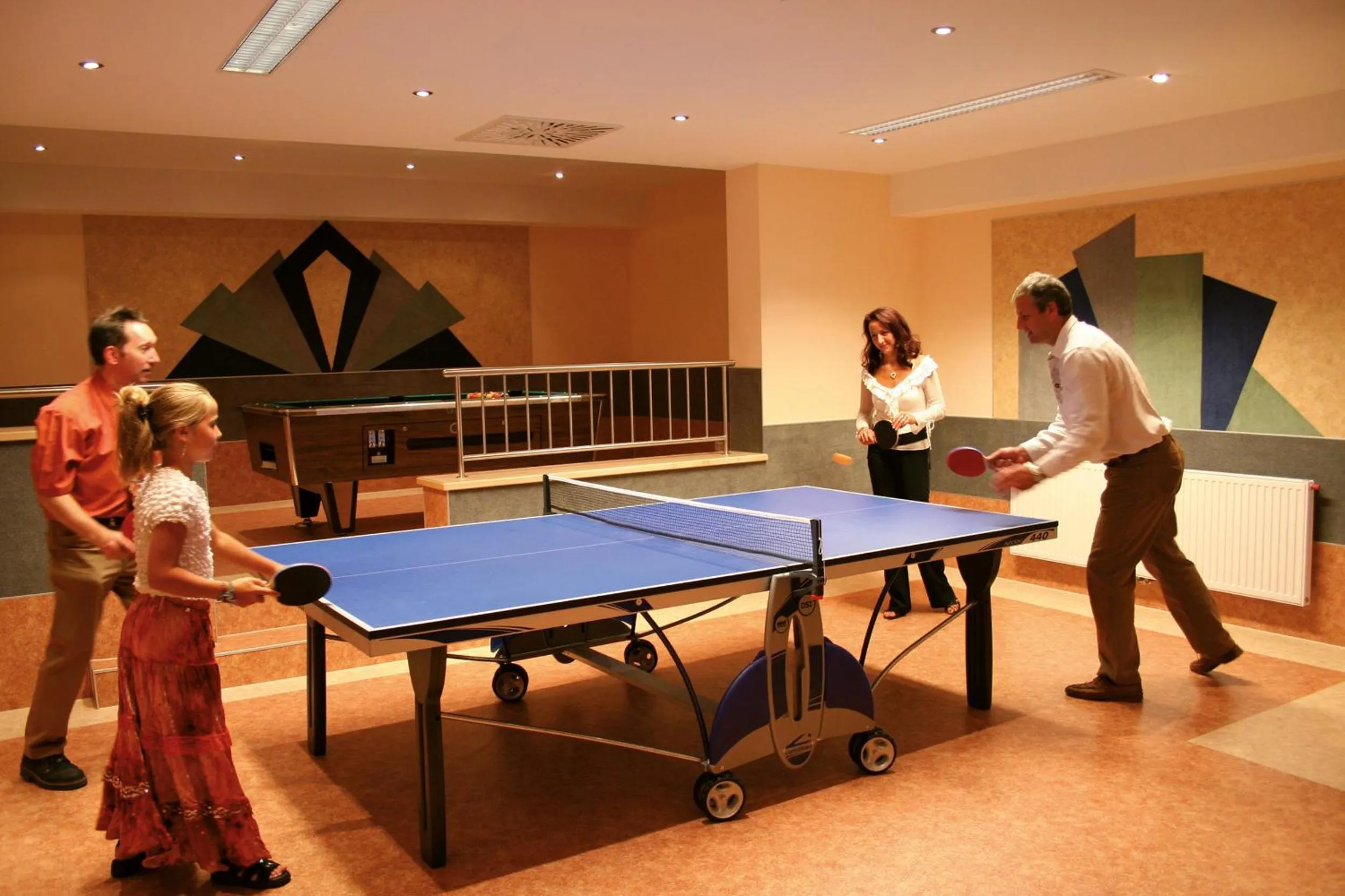 Table tennis in Hotel Styrolerhof