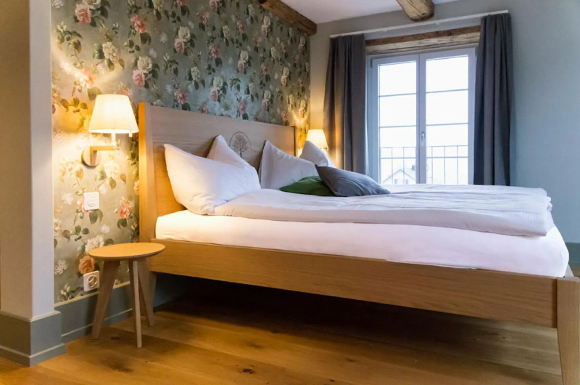 Bed in Gasthaus zum Bauernhof