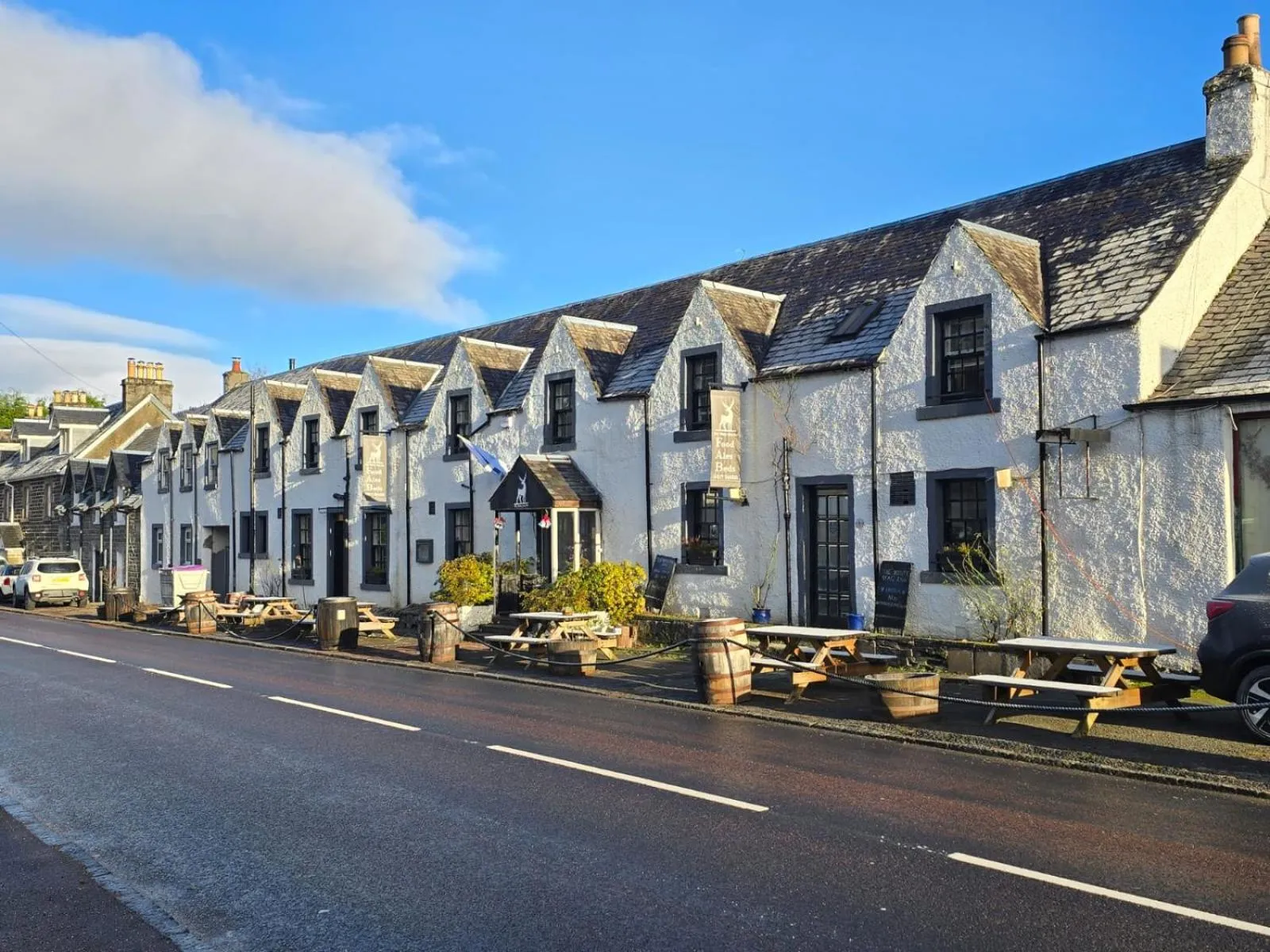 Property building in The White Stag Inn