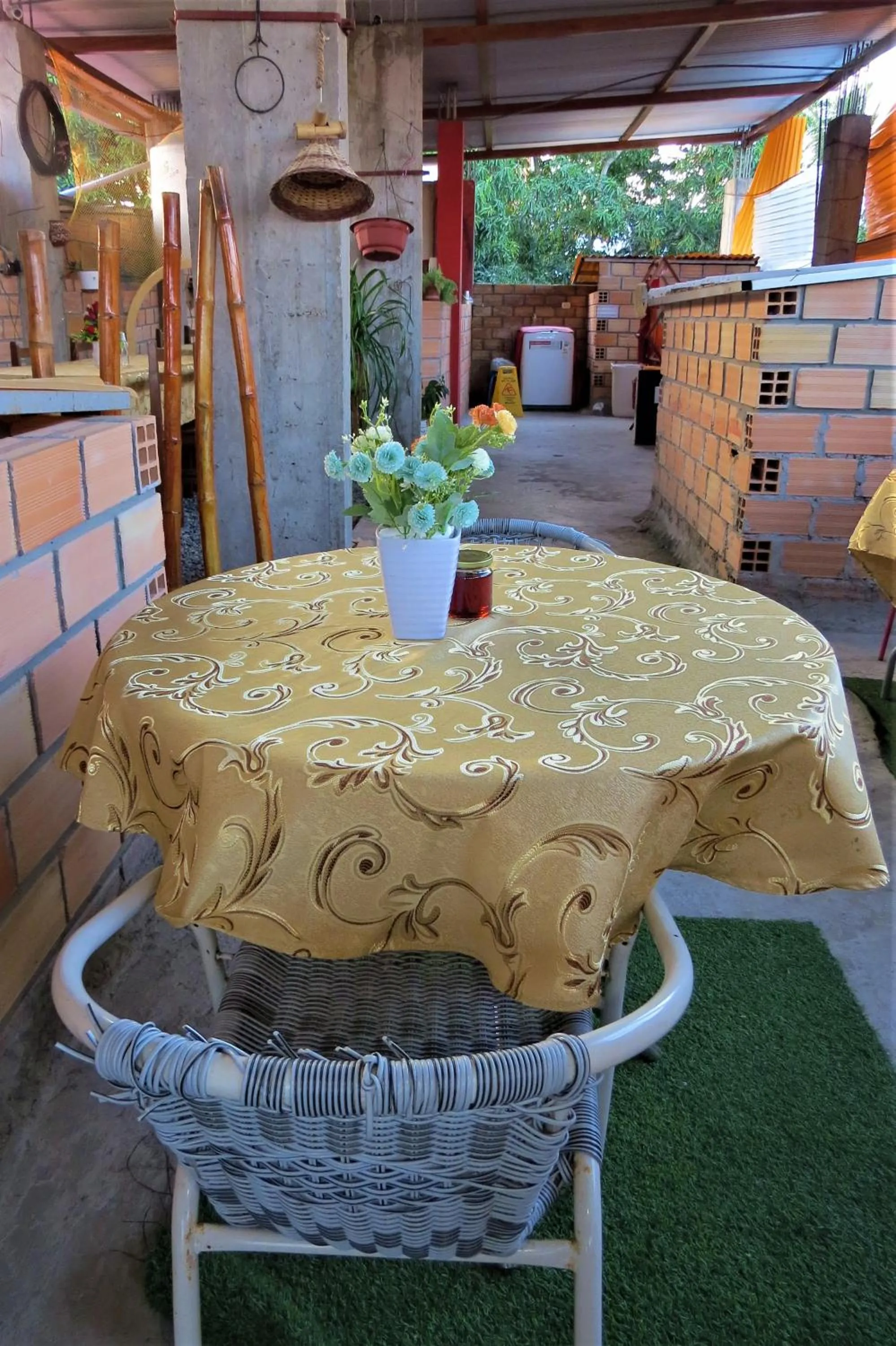 Dining area in Flor del Valle Posada