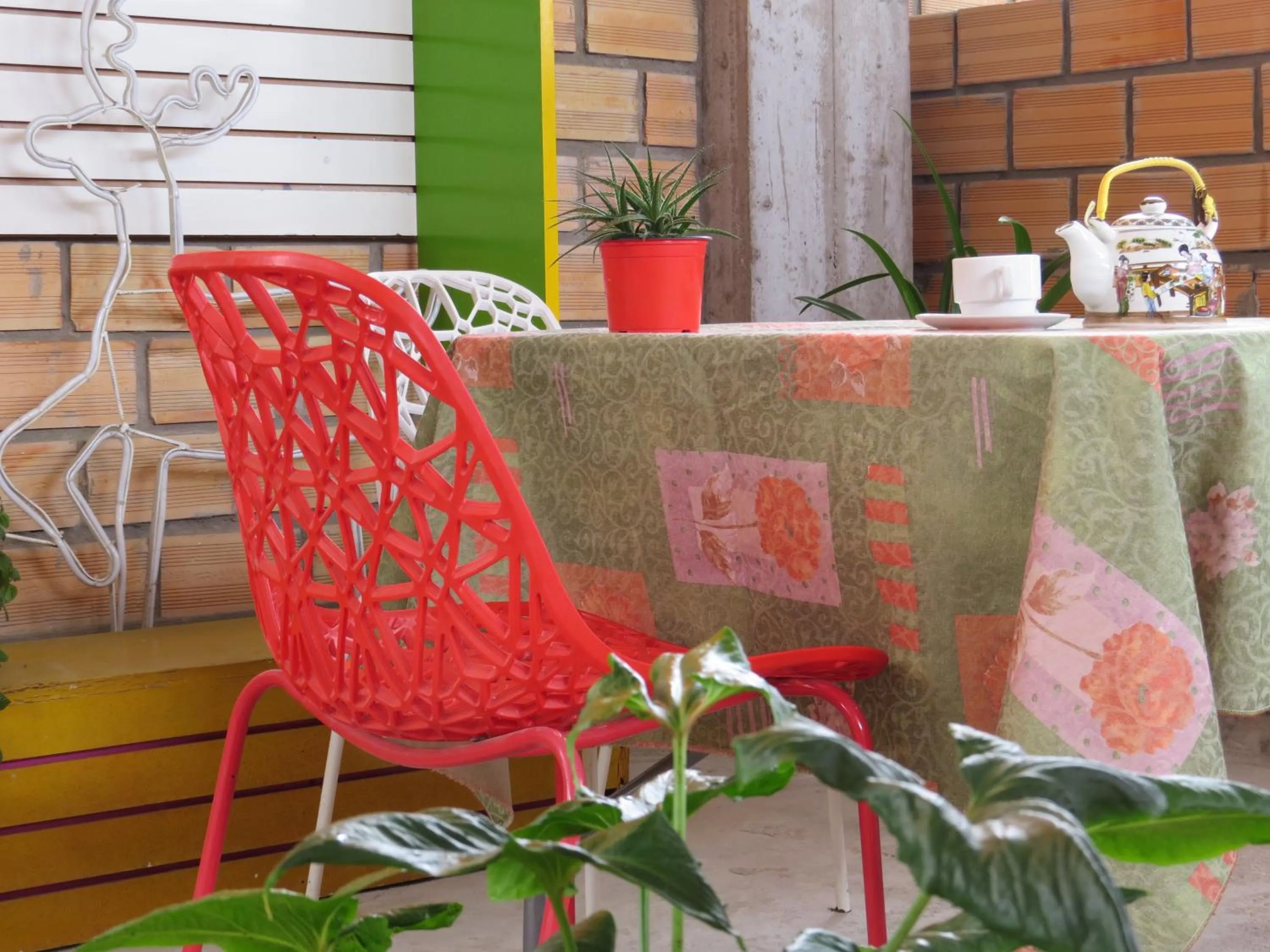 Dining area in Flor del Valle Posada