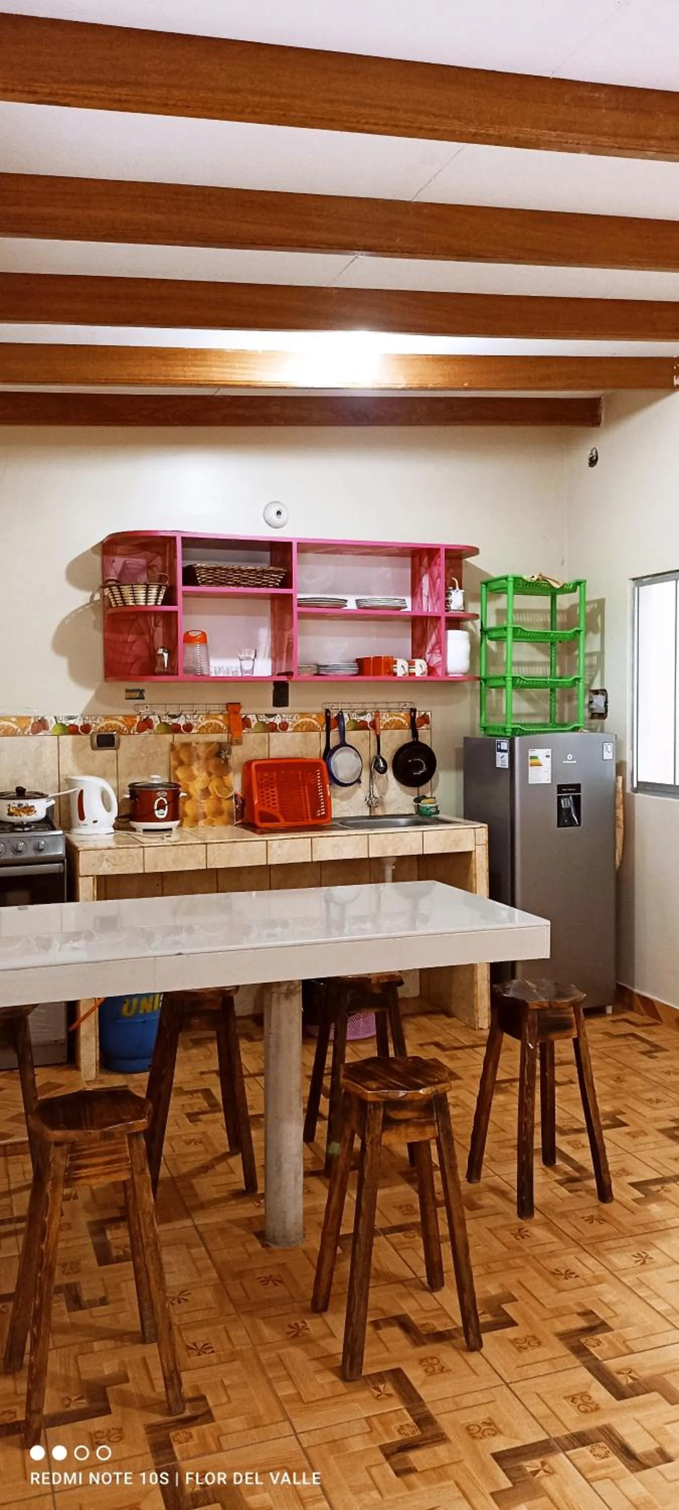 kitchen in Flor del Valle Posada