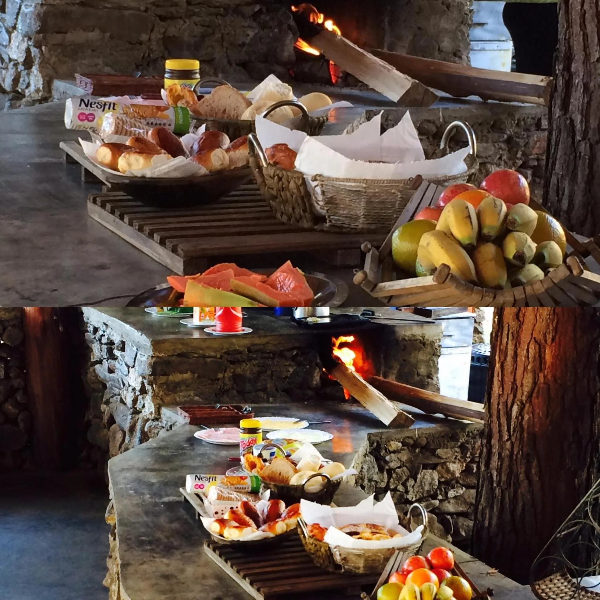 Restaurant/places to eat in Pousada Chalés da Lua