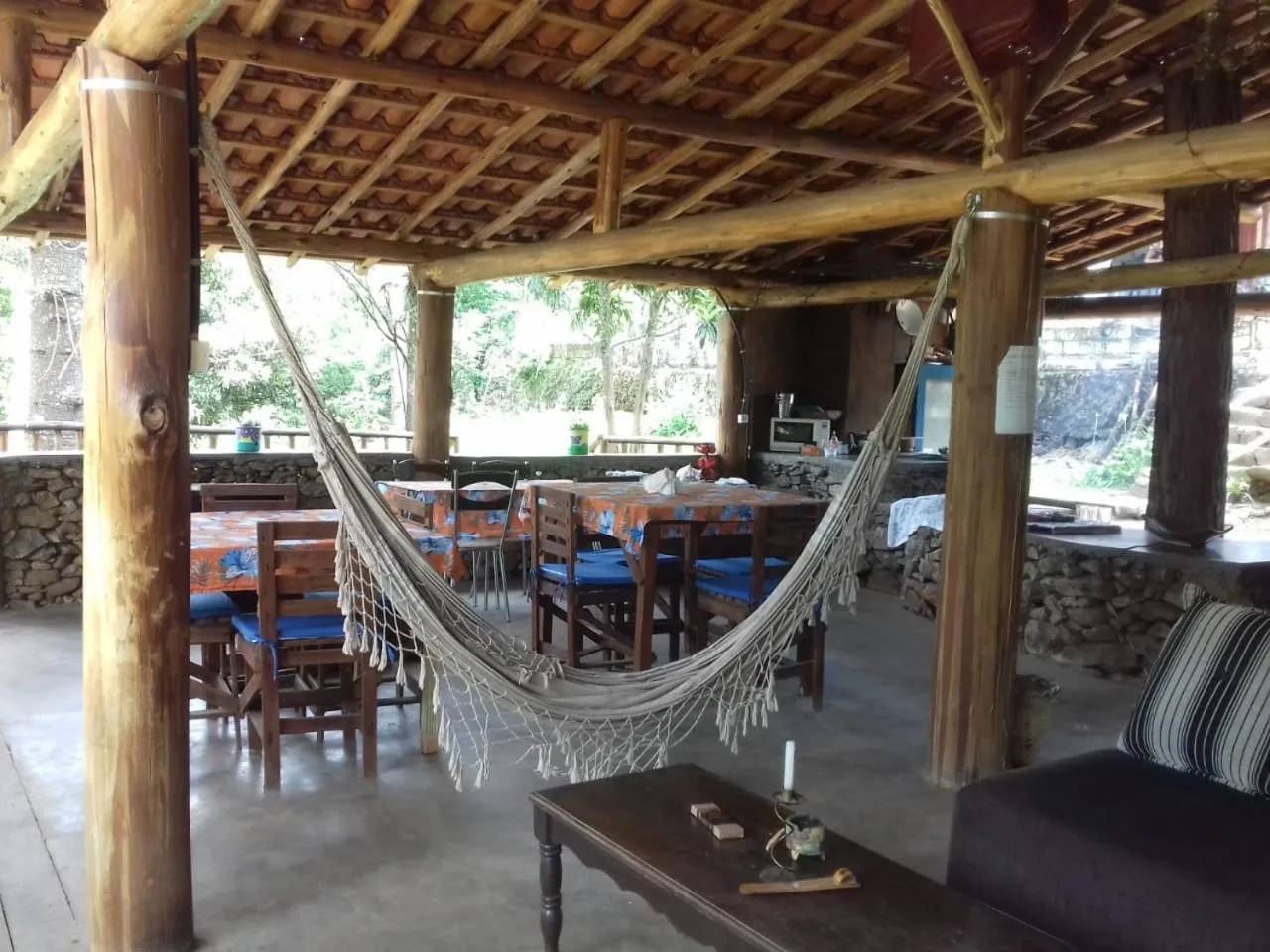 Restaurant/places to eat in Pousada Chalés da Lua