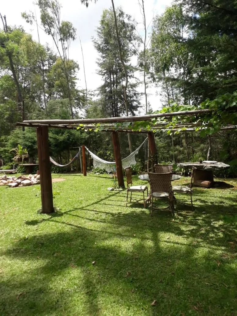 Garden in Pousada Chalés da Lua