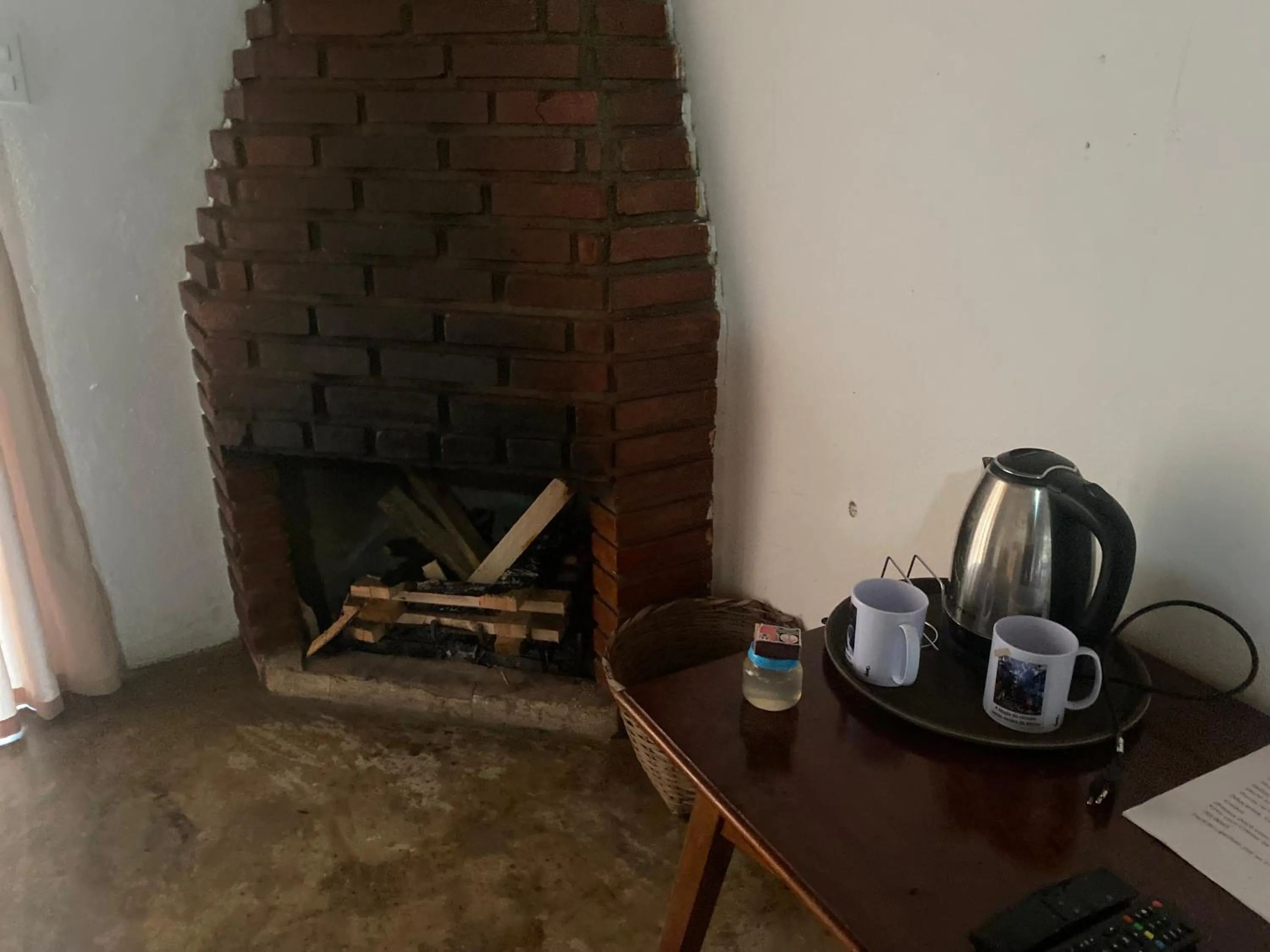 flat iron in Pousada Chalés da Lua