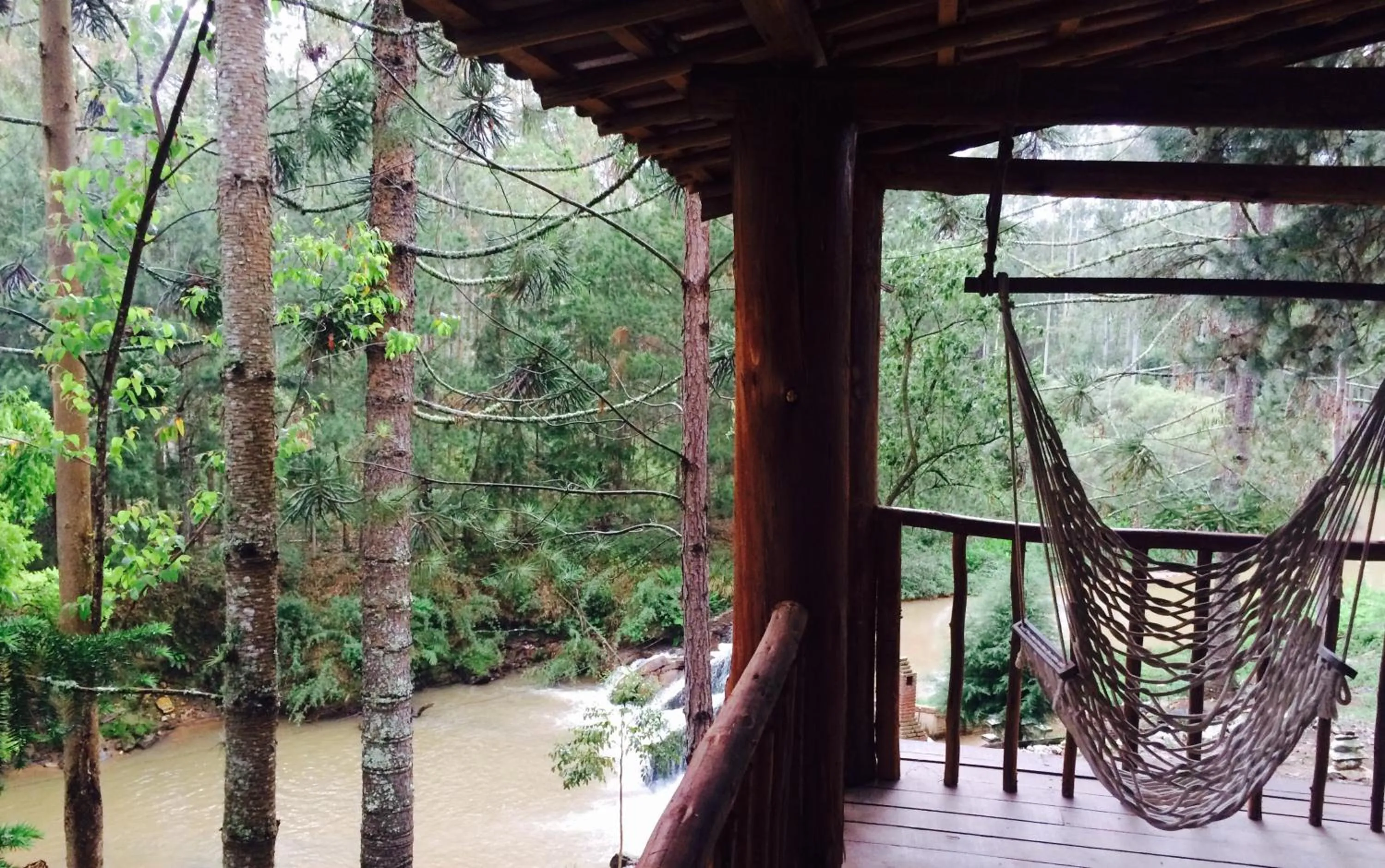 Restaurant/places to eat in Pousada Chalés da Lua