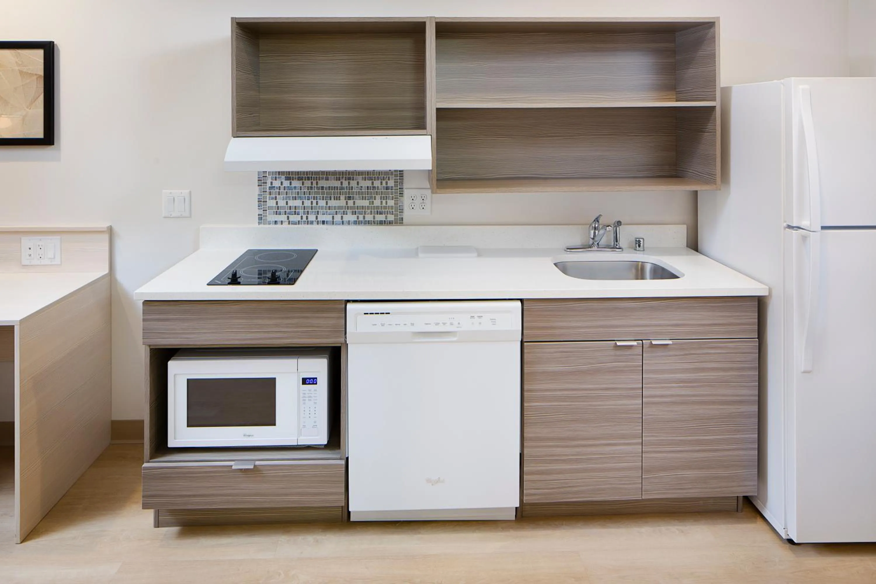 Kitchen or kitchenette in WoodSpring Suites Seattle Everett