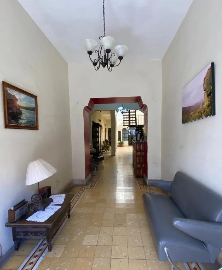 Lobby or reception in Hotel Doña Chela En Calvillo