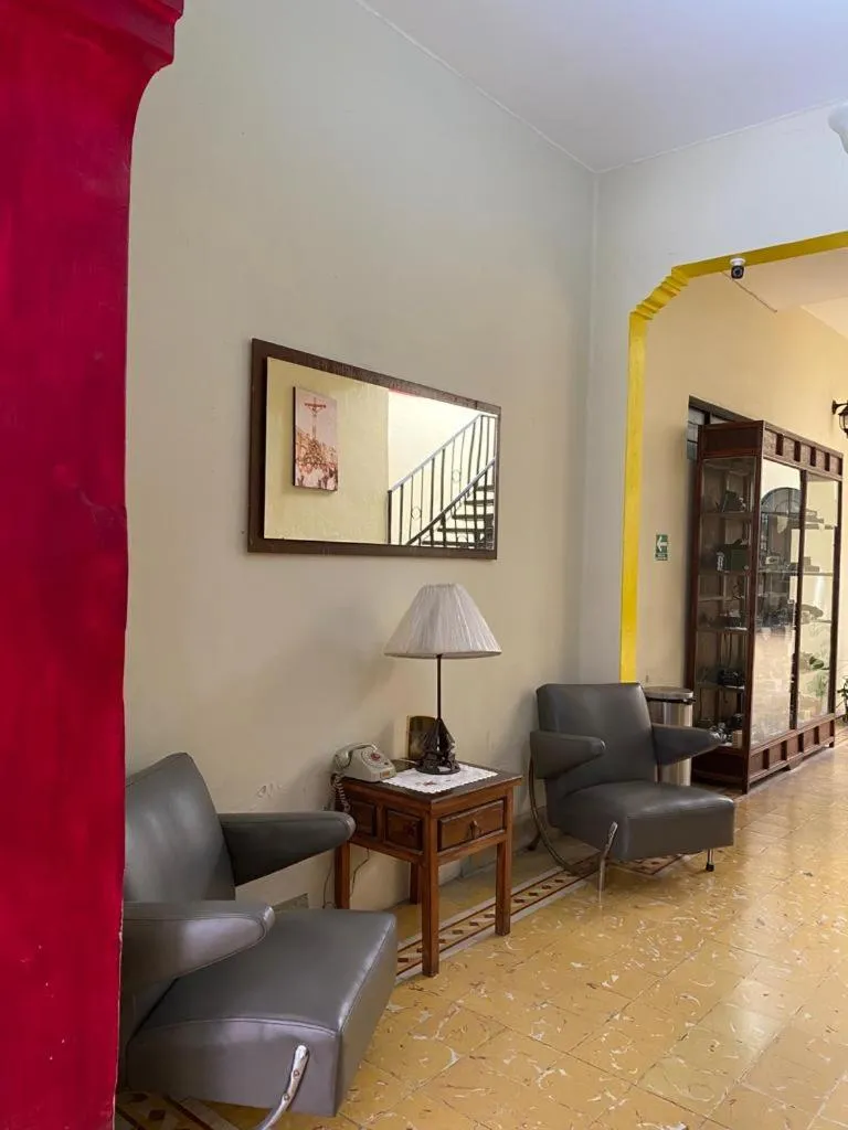 Lobby or reception in Hotel Doña Chela En Calvillo