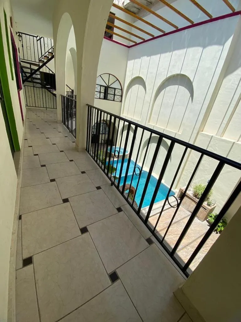 Area and facilities in Hotel Doña Chela En Calvillo