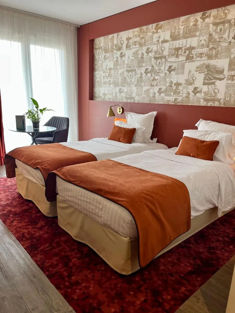 Bedroom, Bed in Aquabella Hôtel & Spa