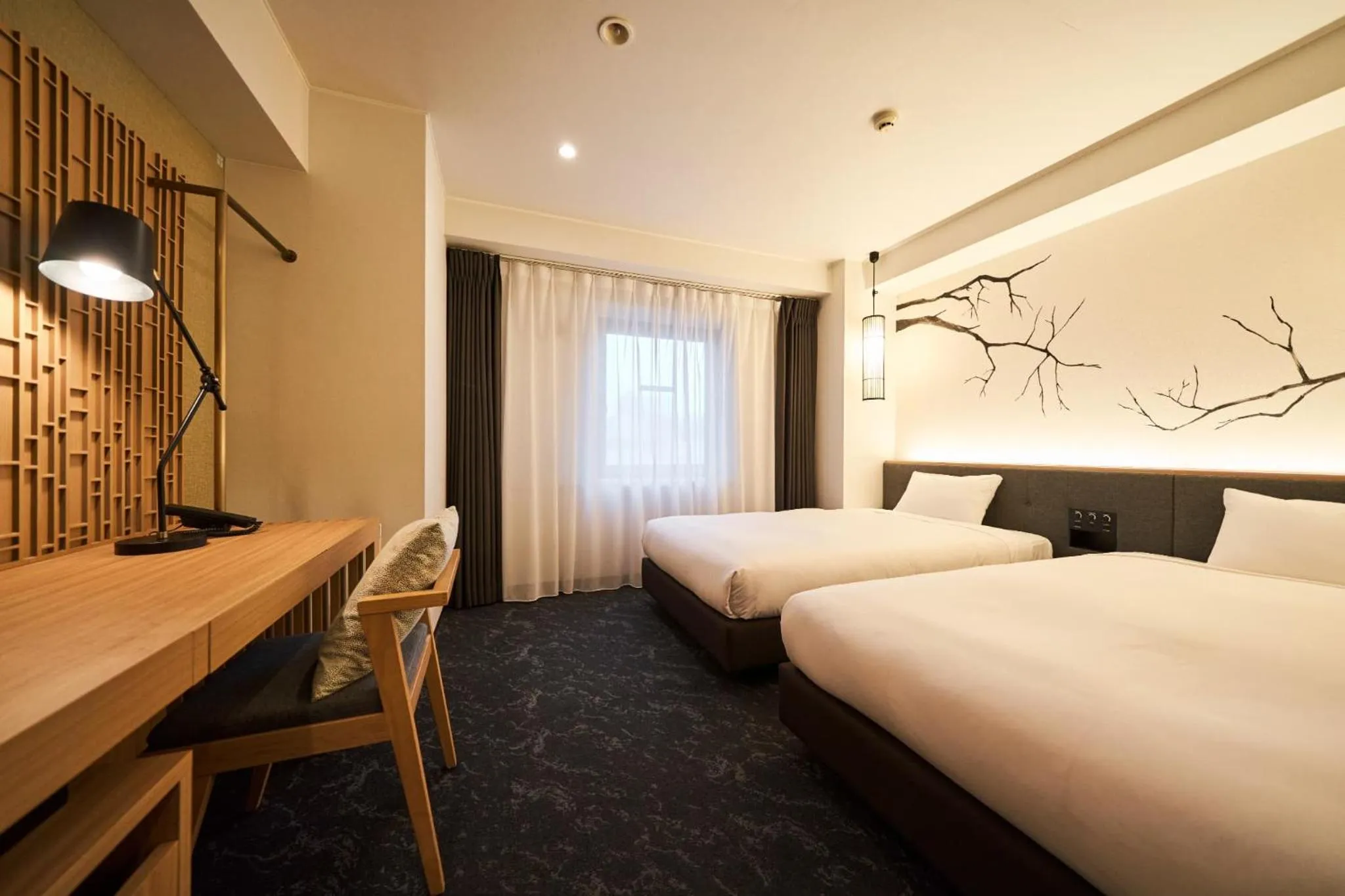 Bed in Hotel Global View Kushiro